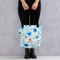 Floral Lover's Botanical Shoppers Tote Bag