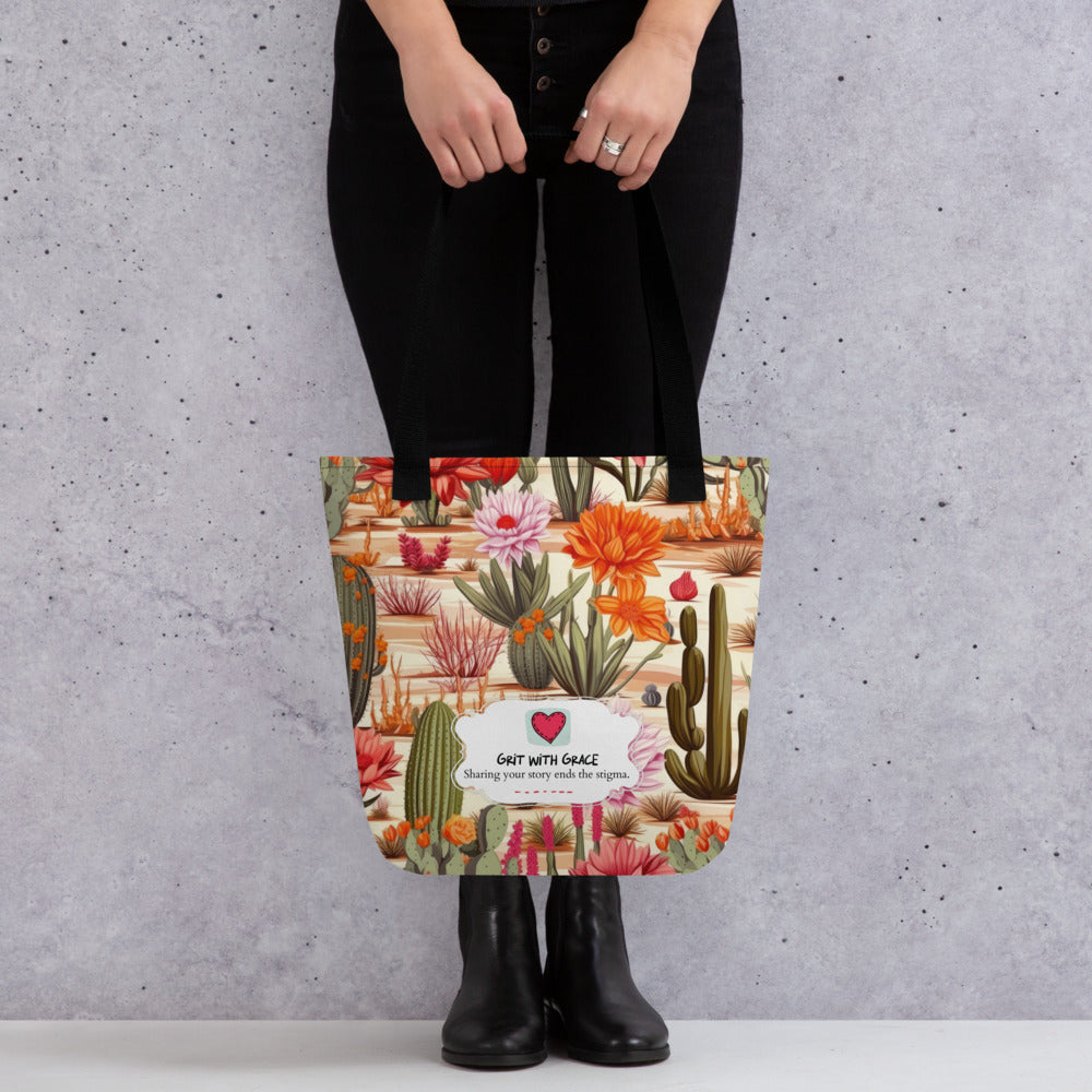 Floral Lover's Botanical Shoppers Tote Bag