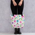 Floral Lover's Botanical Shoppers Tote Bag