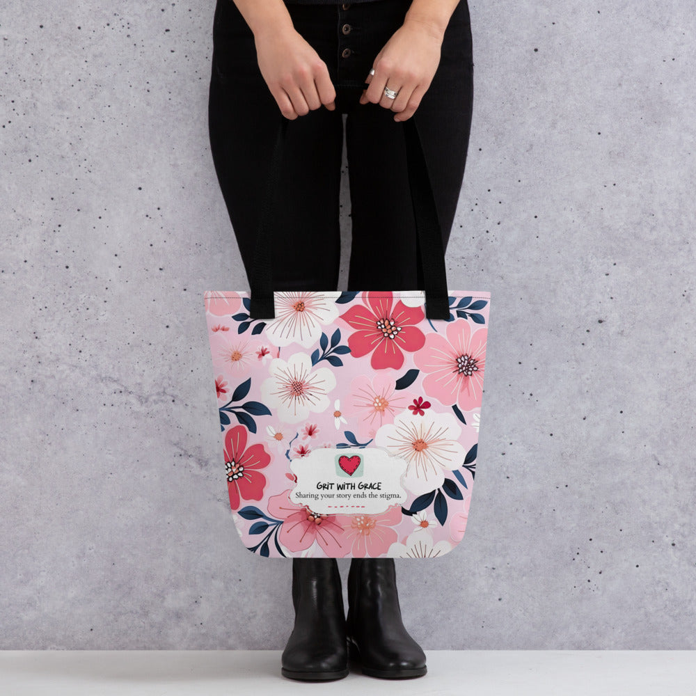 Floral Lover's Botanical Shoppers Tote Bag