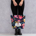 Floral Lover's Botanical Shoppers Tote Bag