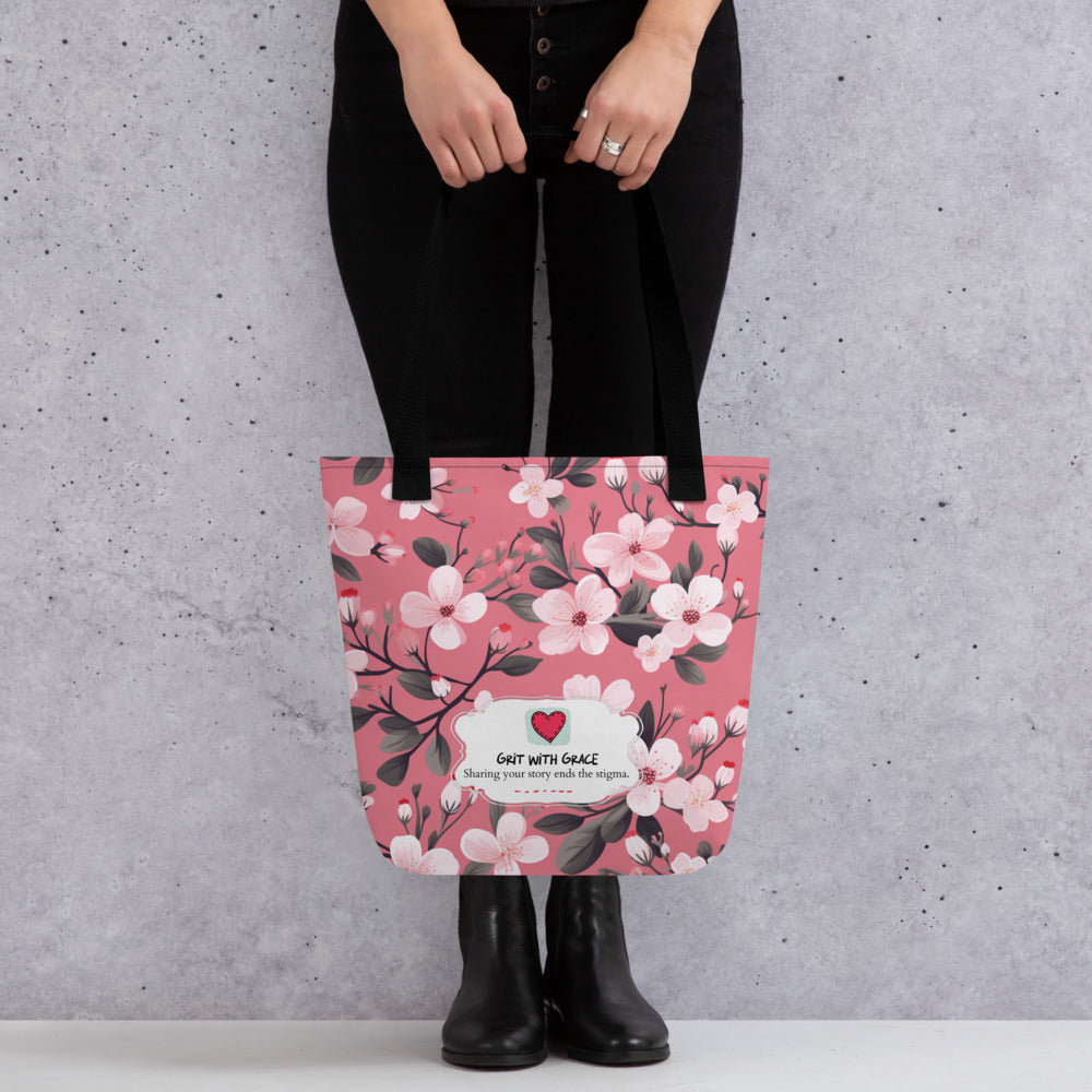 Floral Lover's Botanical Shoppers Tote Bag
