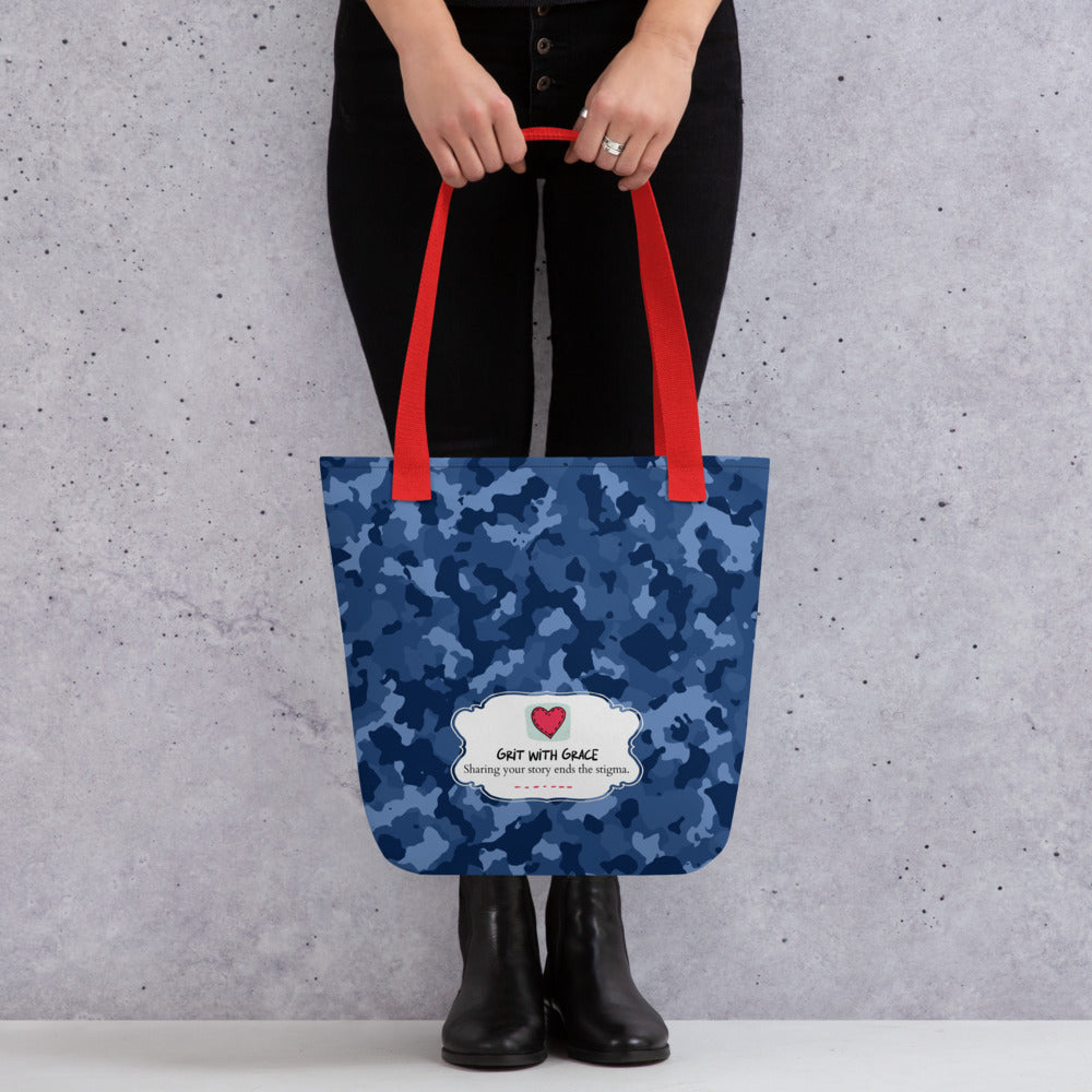 Army Enthusiast Camouflage Tote Bag