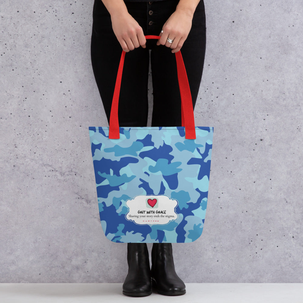 Army Enthusiast Camouflage Tote Bag