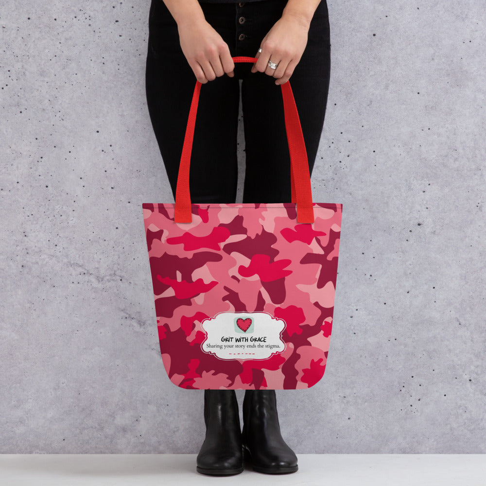 Army Enthusiast Camouflage Tote Bag