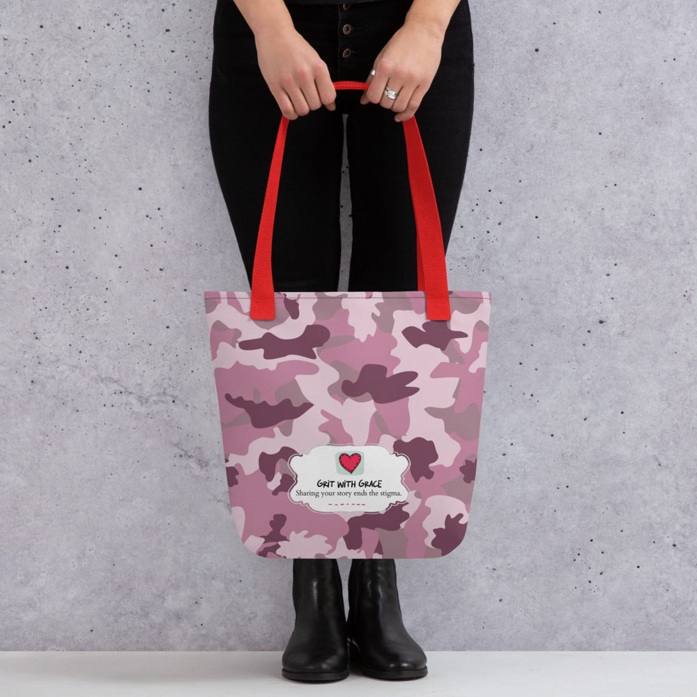 Army Enthusiast Camouflage Tote Bag