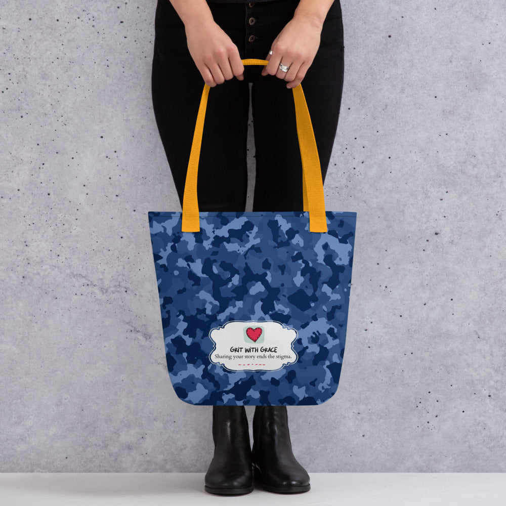 Army Enthusiast Camouflage Tote Bag