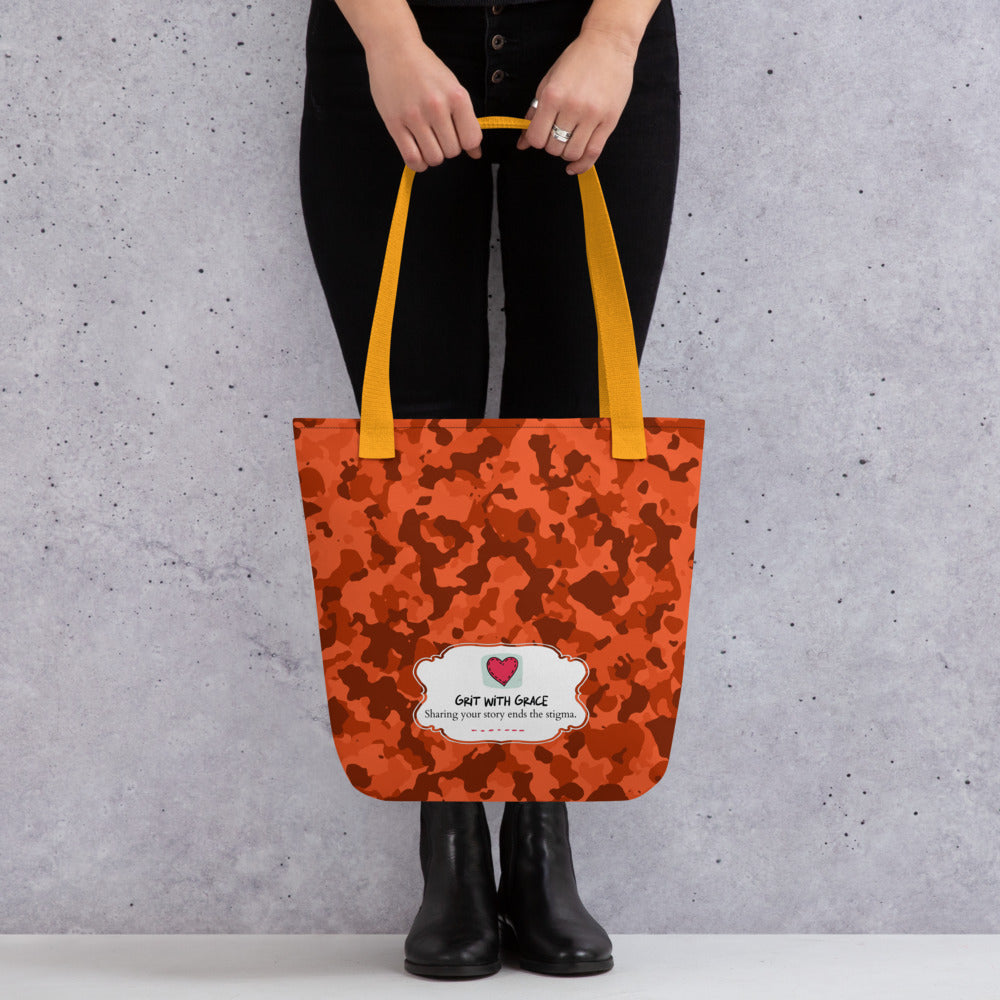 Army Enthusiast Camouflage Tote Bag