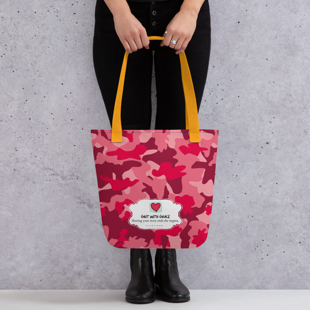 Army Enthusiast Camouflage Tote Bag