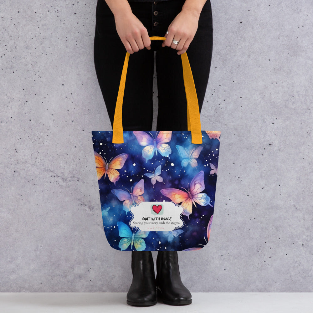 Butterfly Lover’s Shopping Enthusiast Carryall Tote Bag