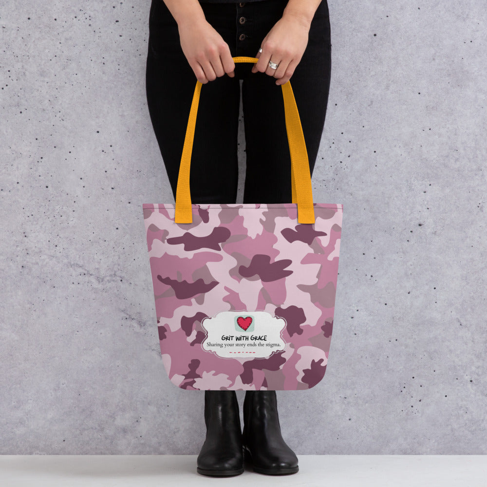 Army Enthusiast Camouflage Tote Bag