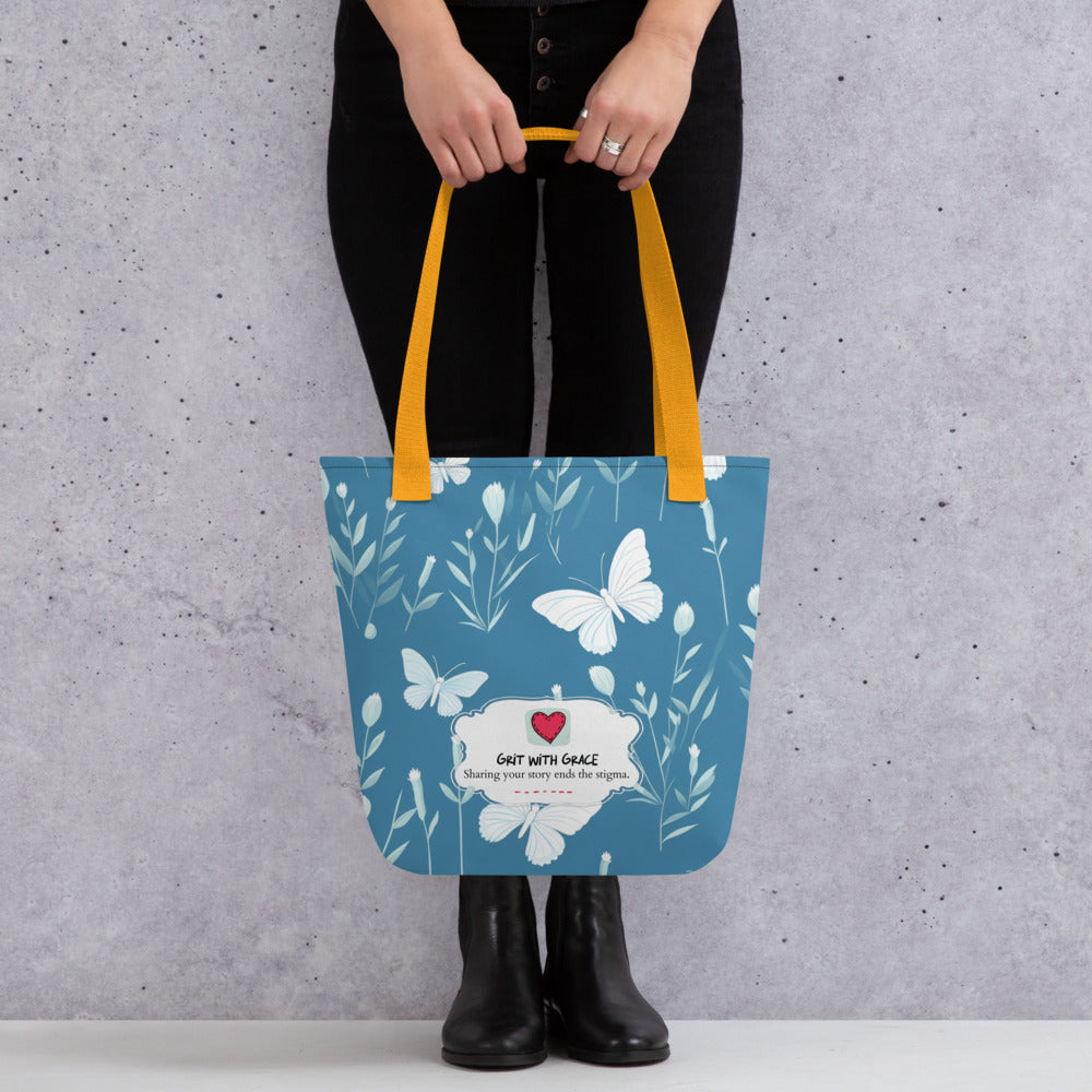 Butterfly Lover’s Shopping Enthusiast Carryall Tote Bag