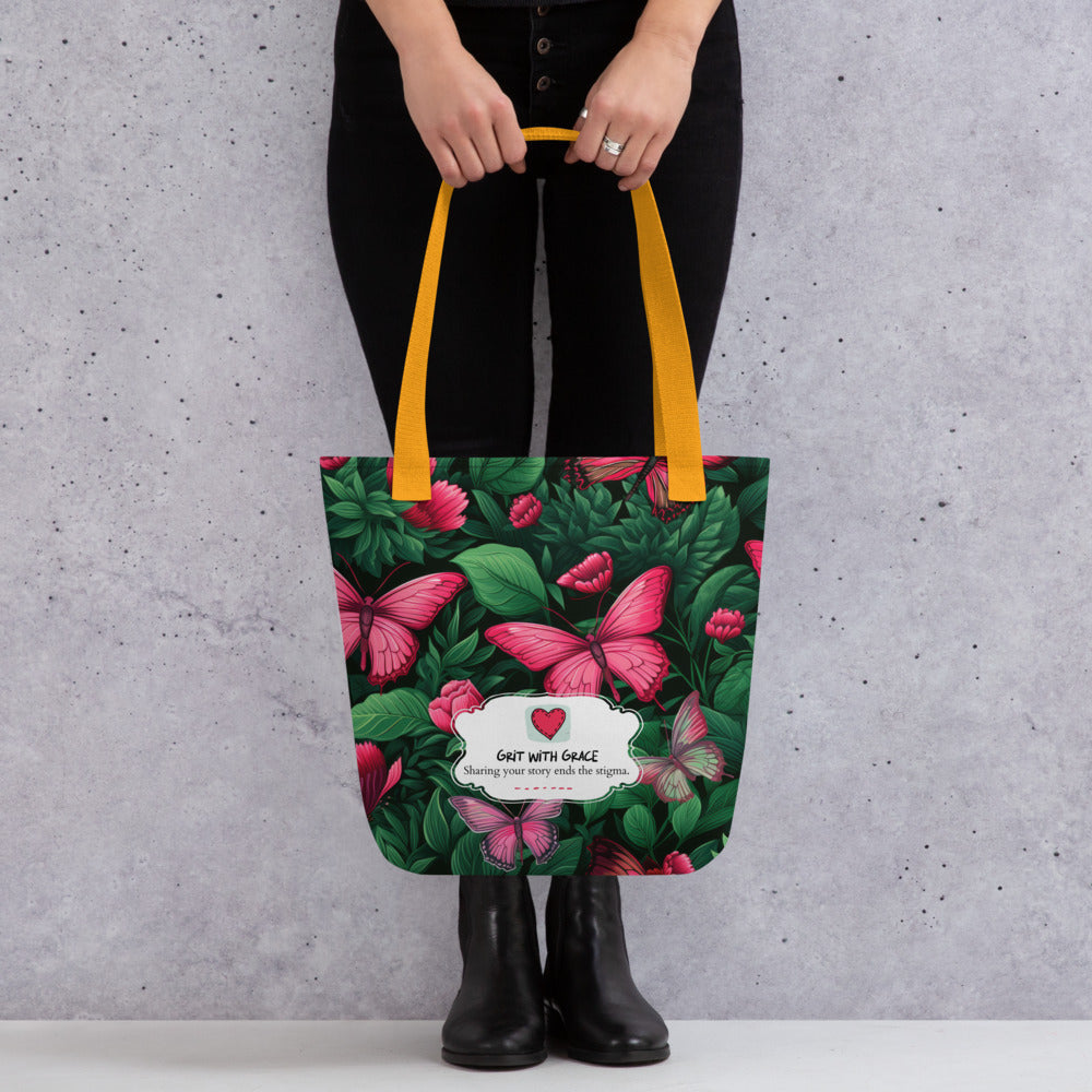 Butterfly Lover’s Shopping Enthusiast Carryall Tote Bag
