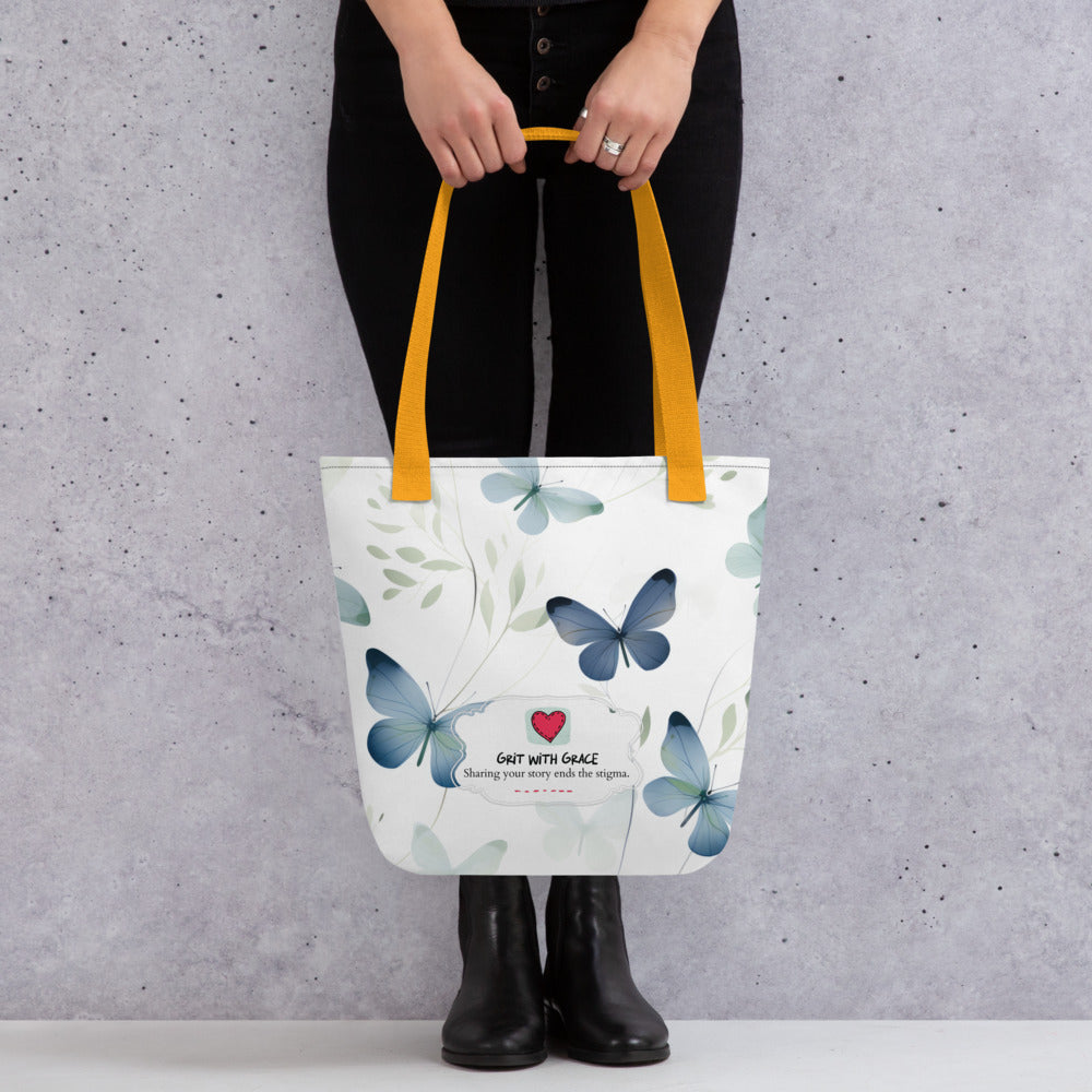 Butterfly Lover’s Shopping Enthusiast Carryall Tote Bag
