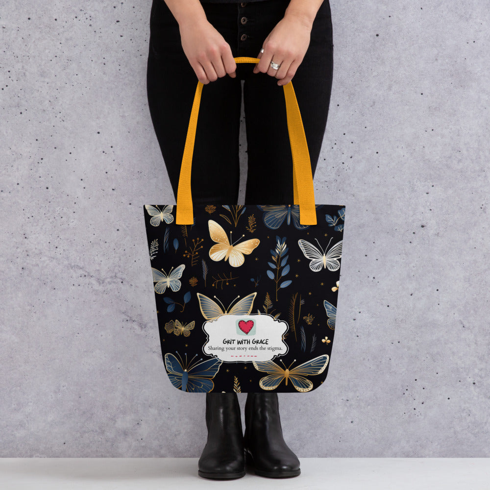 Butterfly Lover’s Shopping Enthusiast Carryall Tote Bag