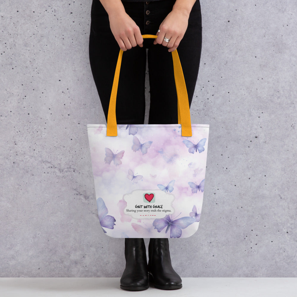 Butterfly Lover’s Shopping Enthusiast Carryall Tote Bag