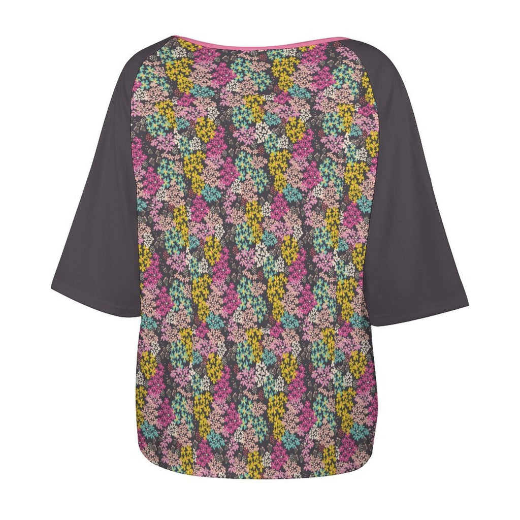 Summer Vibes Women’s Off the Shoulder Half-Sleeve T-shirt