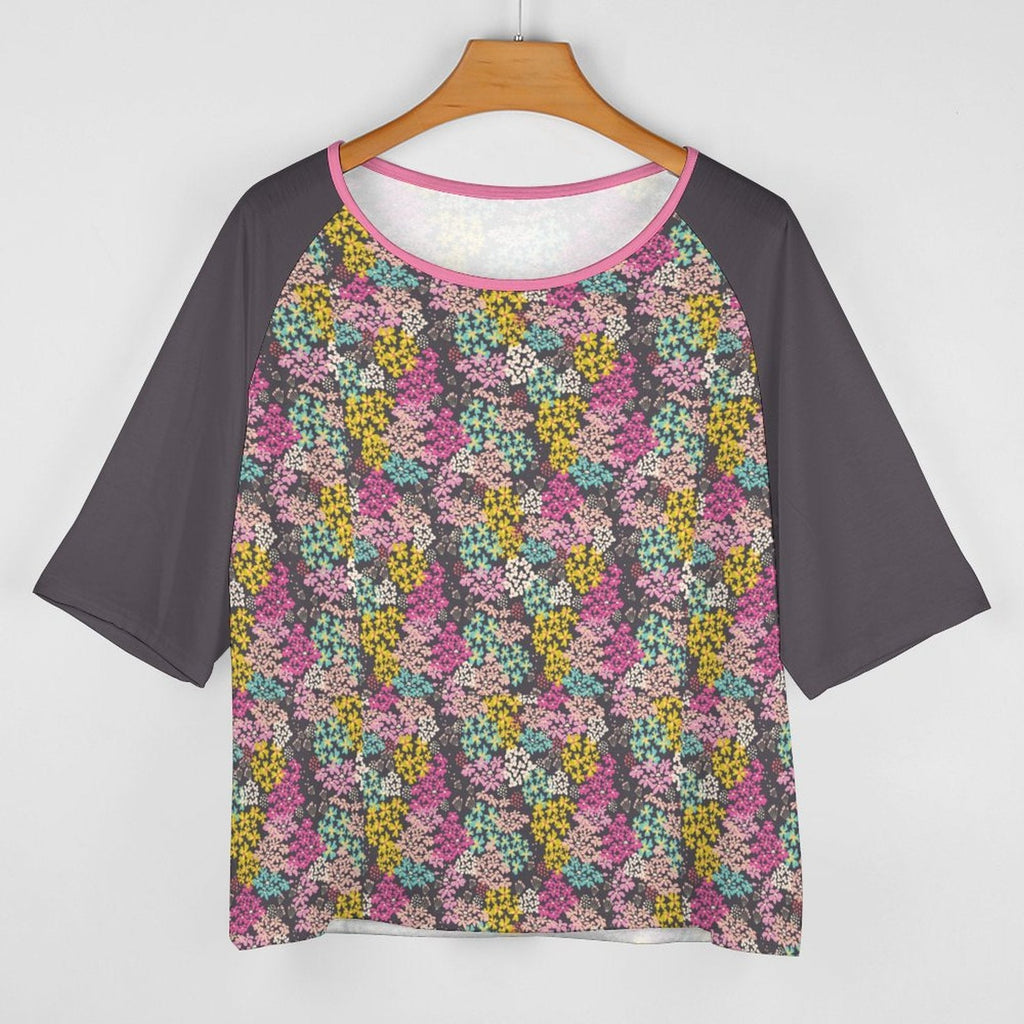 Summer Vibes Women’s Off the Shoulder Half-Sleeve T-shirt