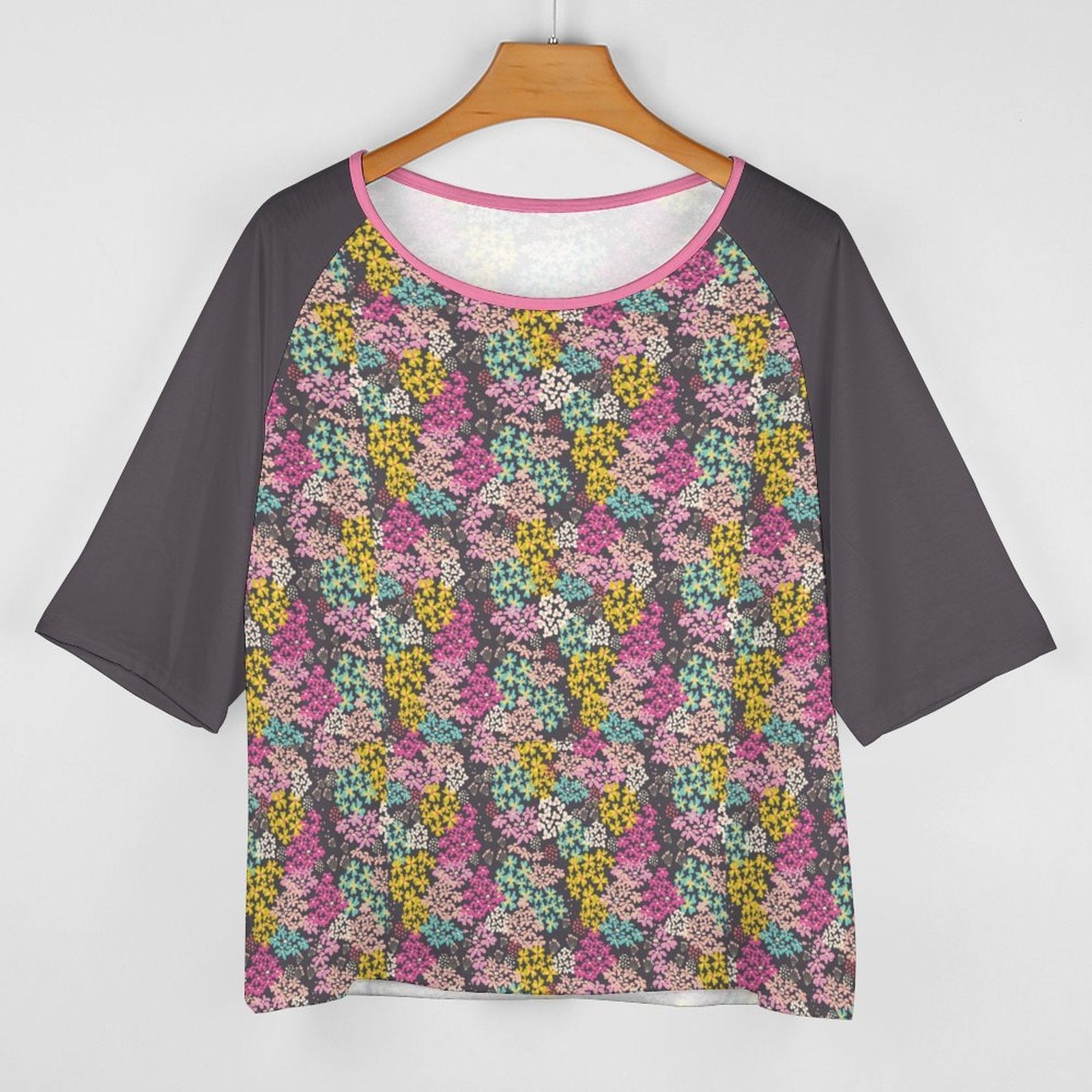 Summer Vibes Women’s Off the Shoulder Half-Sleeve T-shirt
