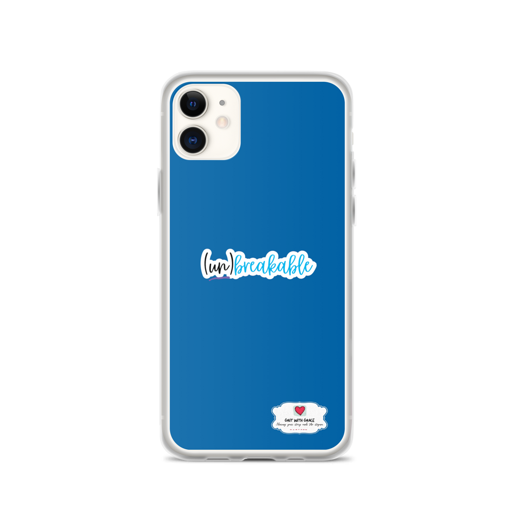 Grit with Grace Protective Clear iPhone Case