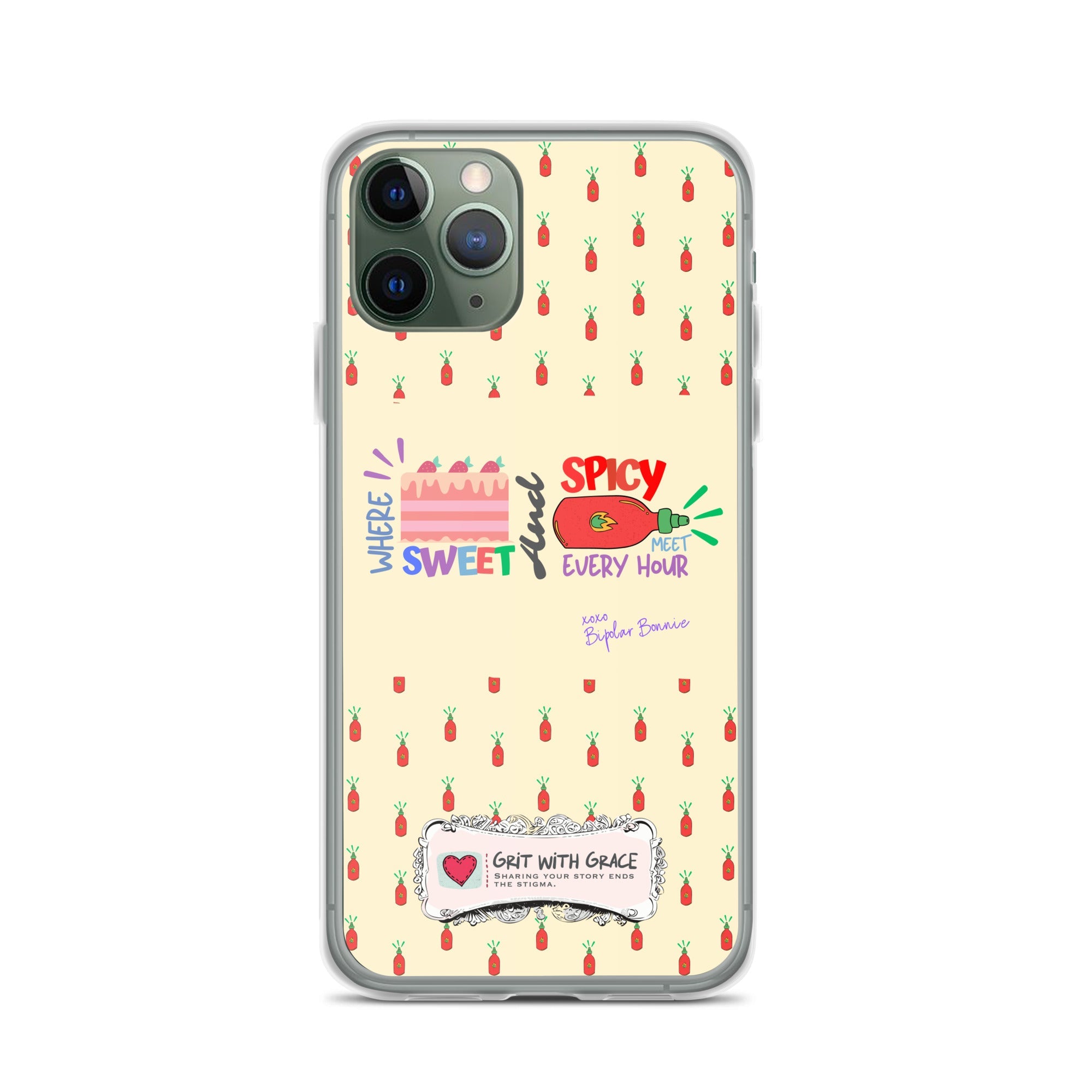 Bipolar Bonnie iPhone Clear Case