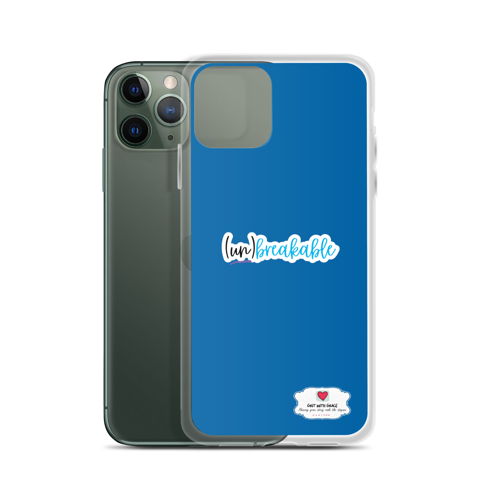 Grit with Grace Protective Clear iPhone Case