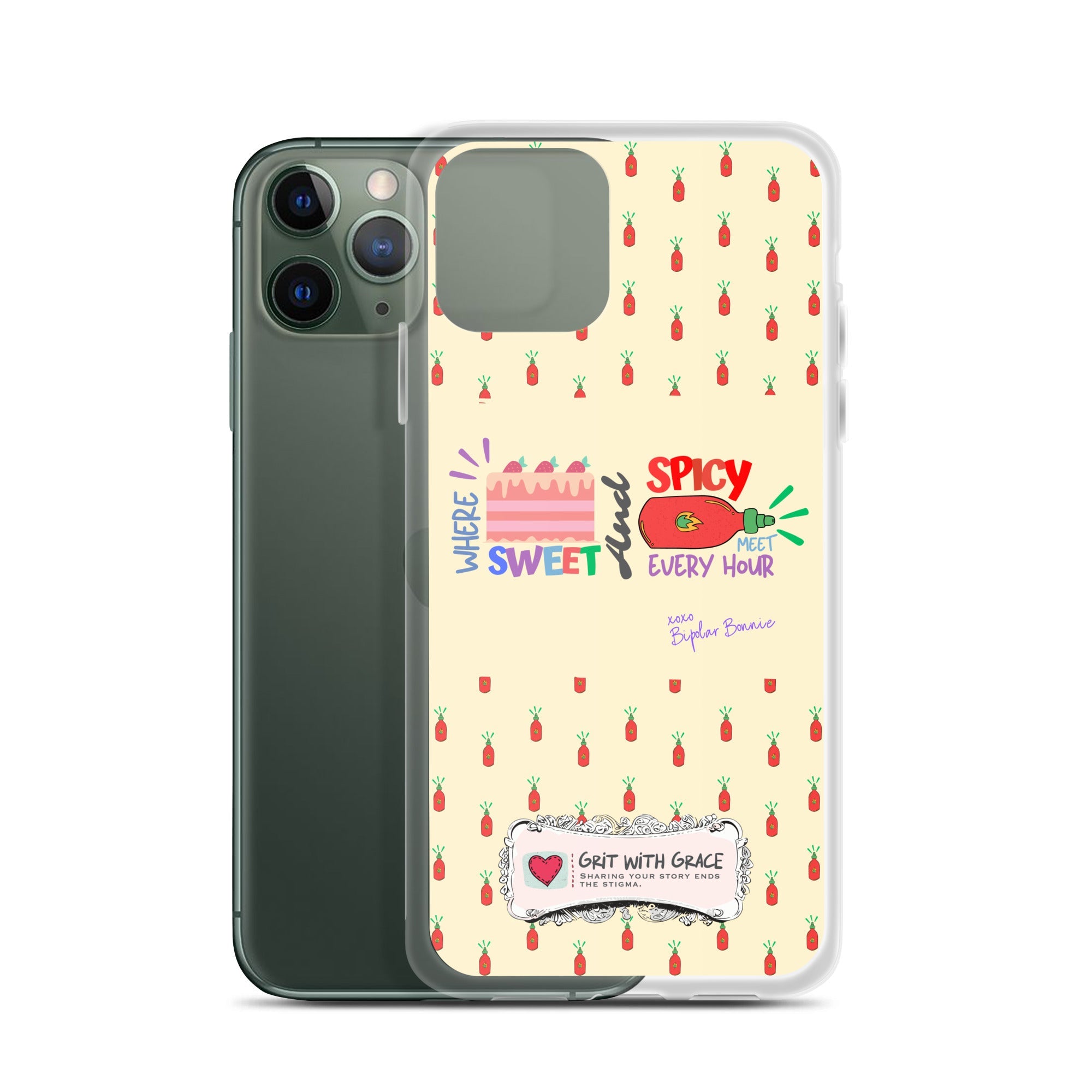 Bipolar Bonnie iPhone Clear Case