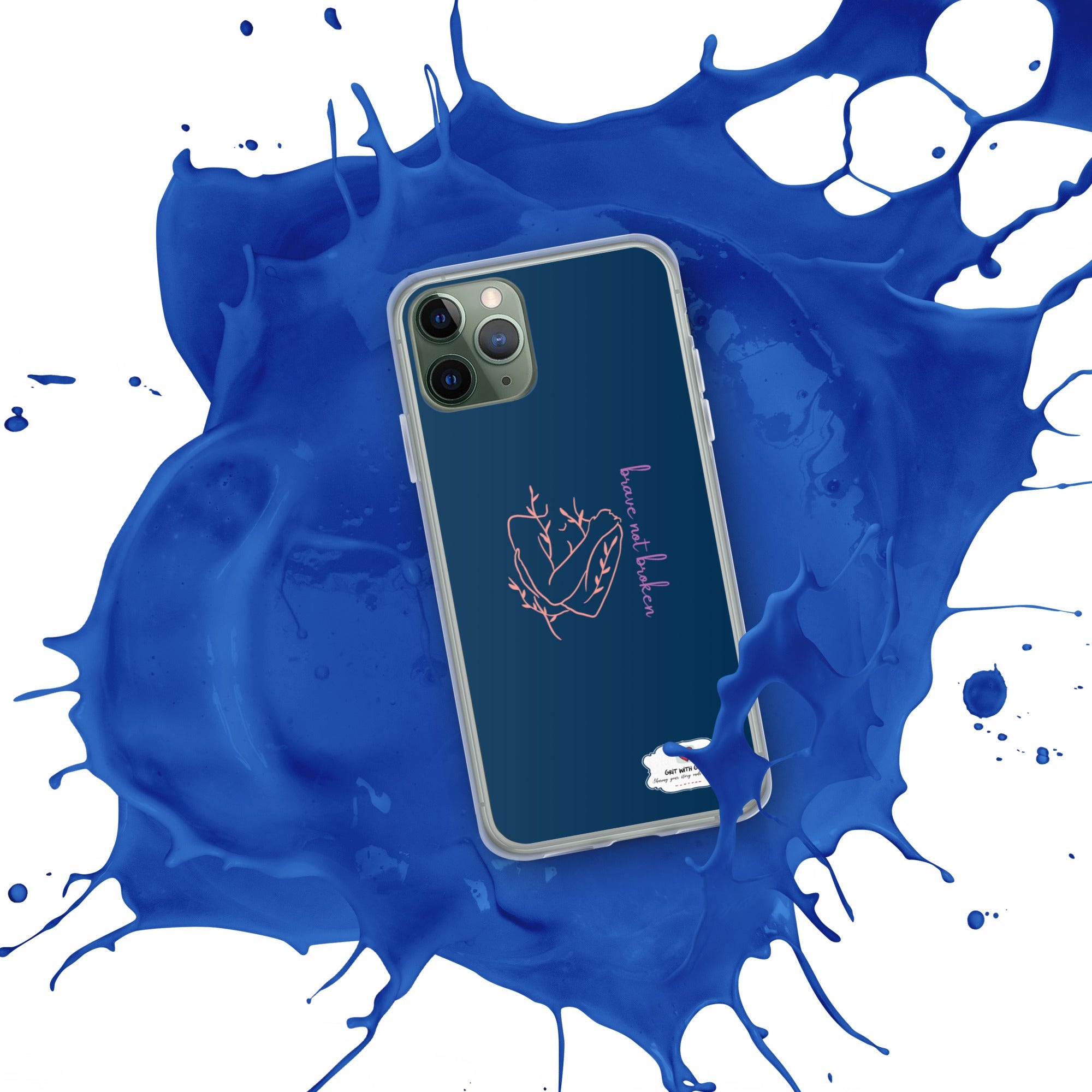Grit with Grace Protective Clear iPhone Case