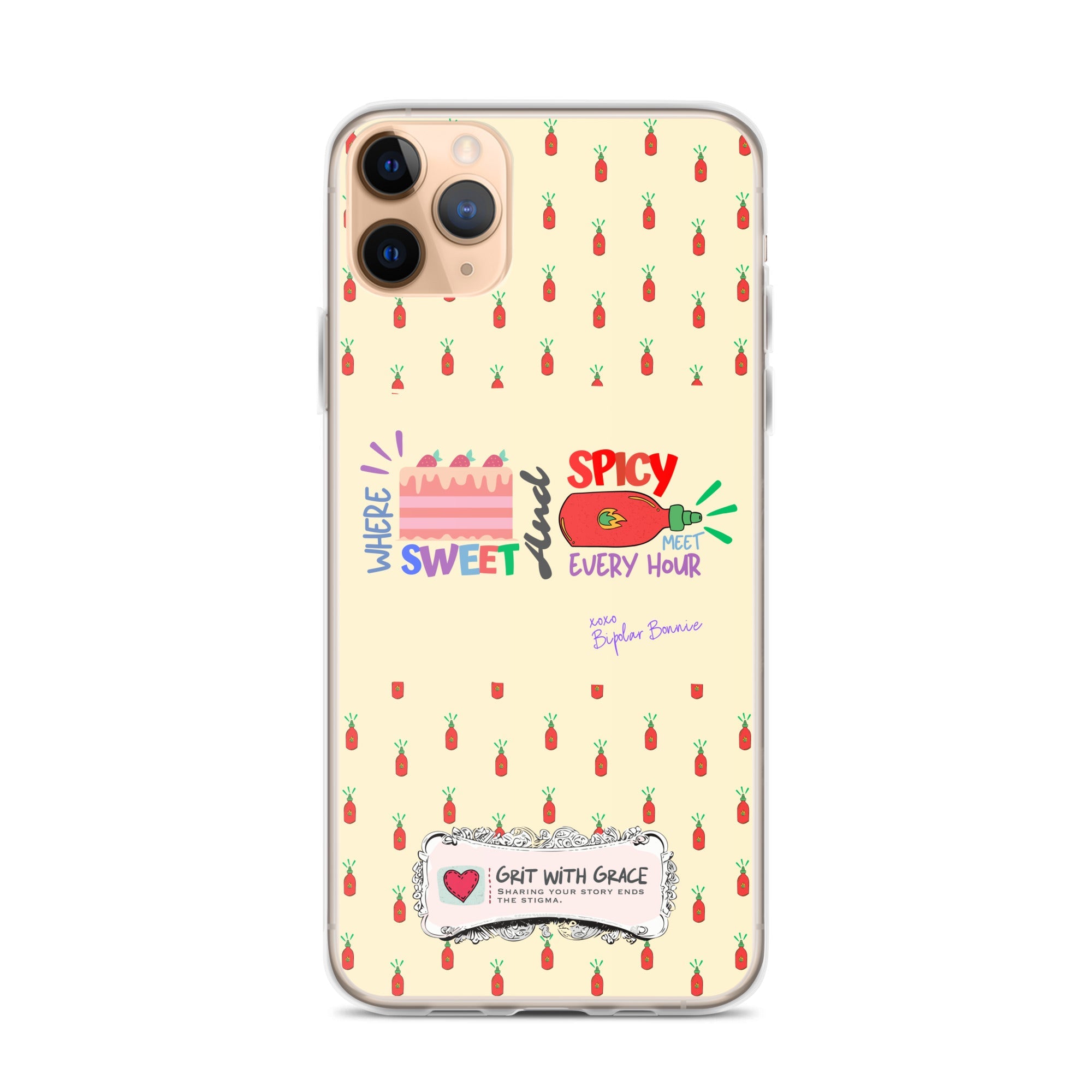 Bipolar Bonnie iPhone Clear Case