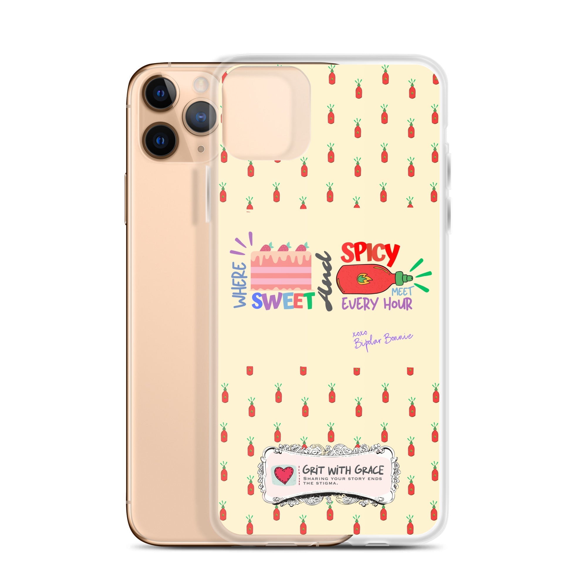 Bipolar Bonnie iPhone Clear Case