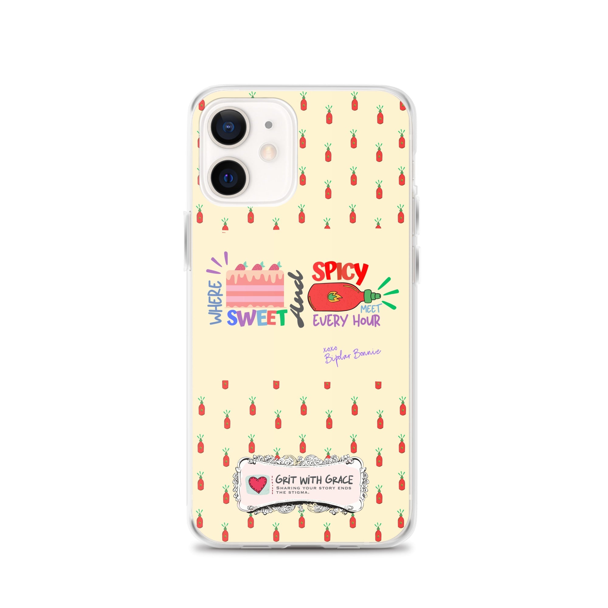 Bipolar Bonnie iPhone Clear Case