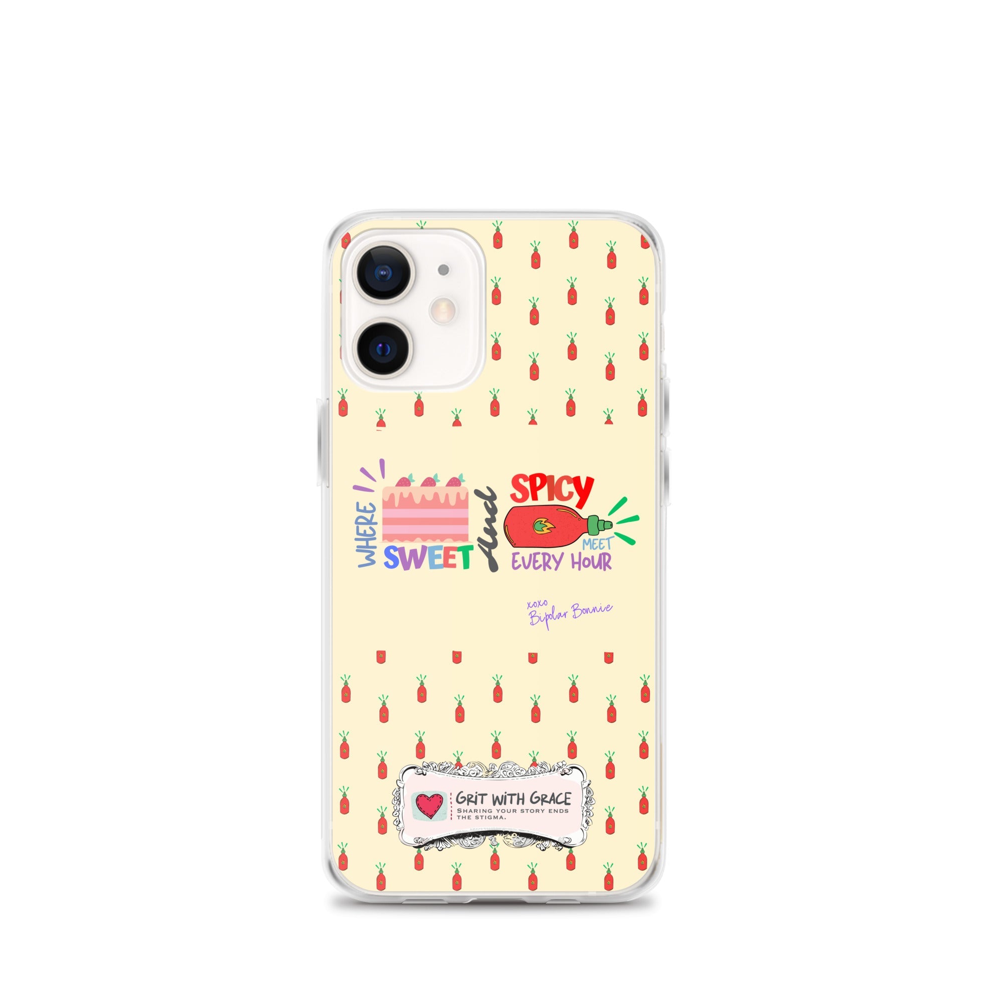 Bipolar Bonnie iPhone Clear Case