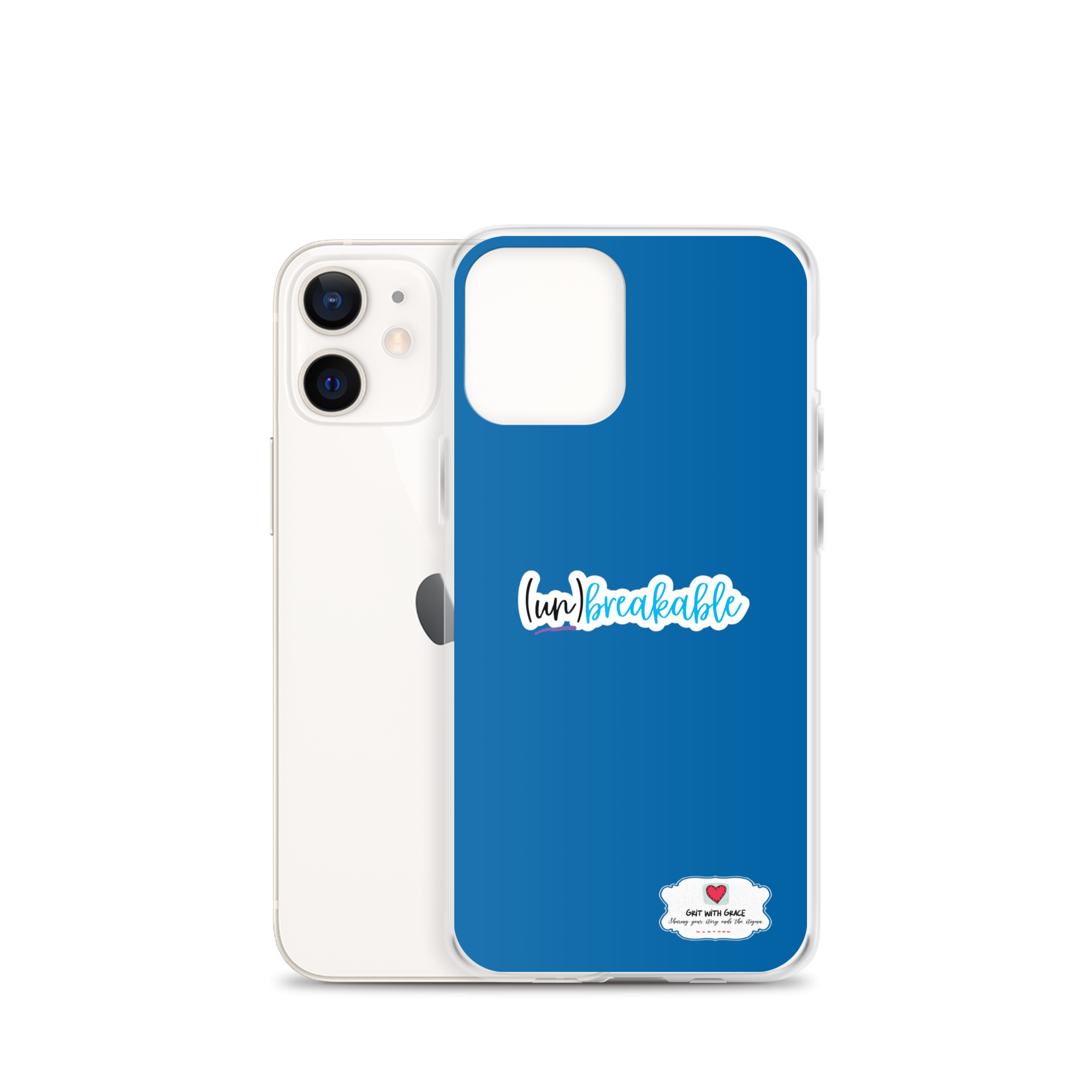 Grit with Grace Protective Clear iPhone Case
