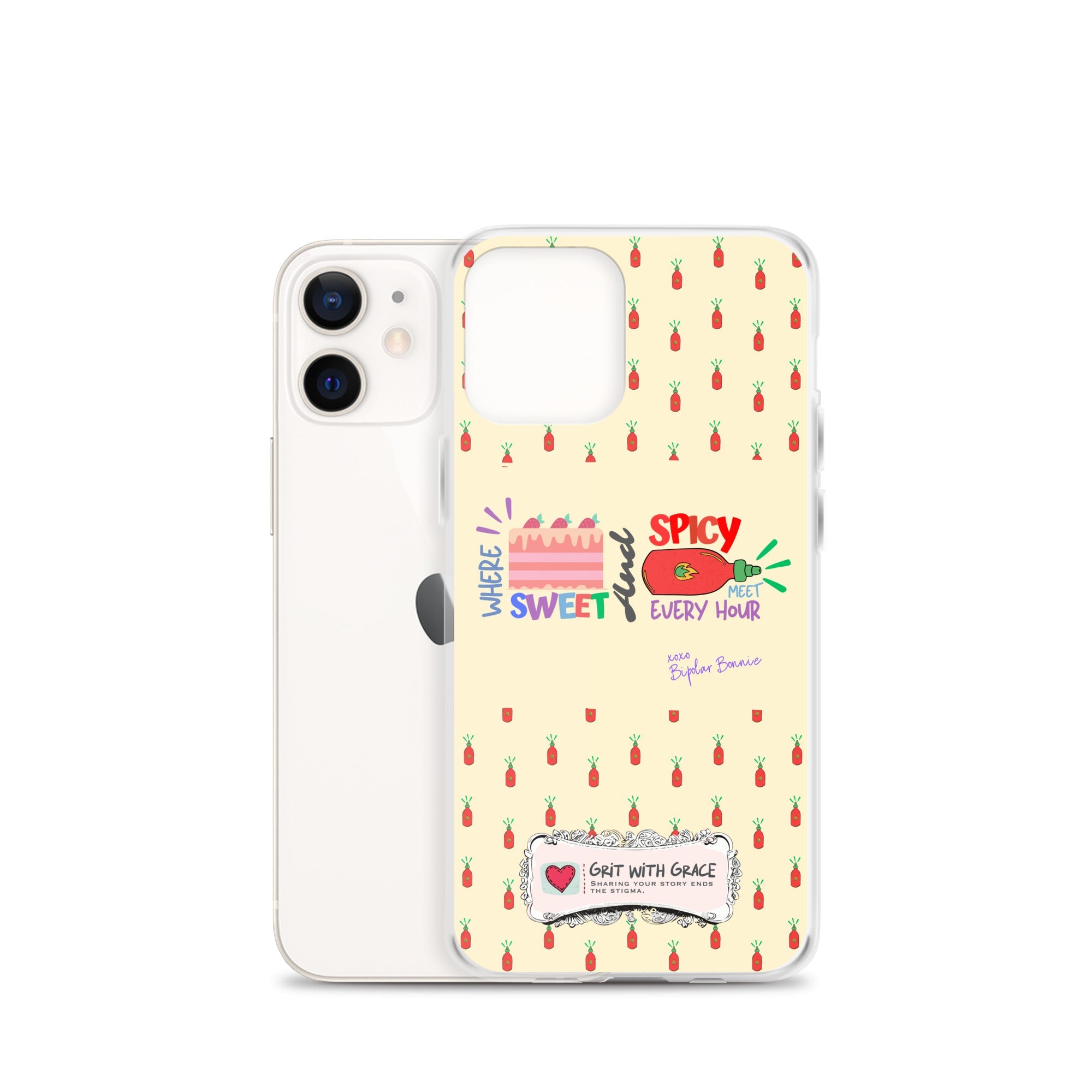 Bipolar Bonnie iPhone Clear Case