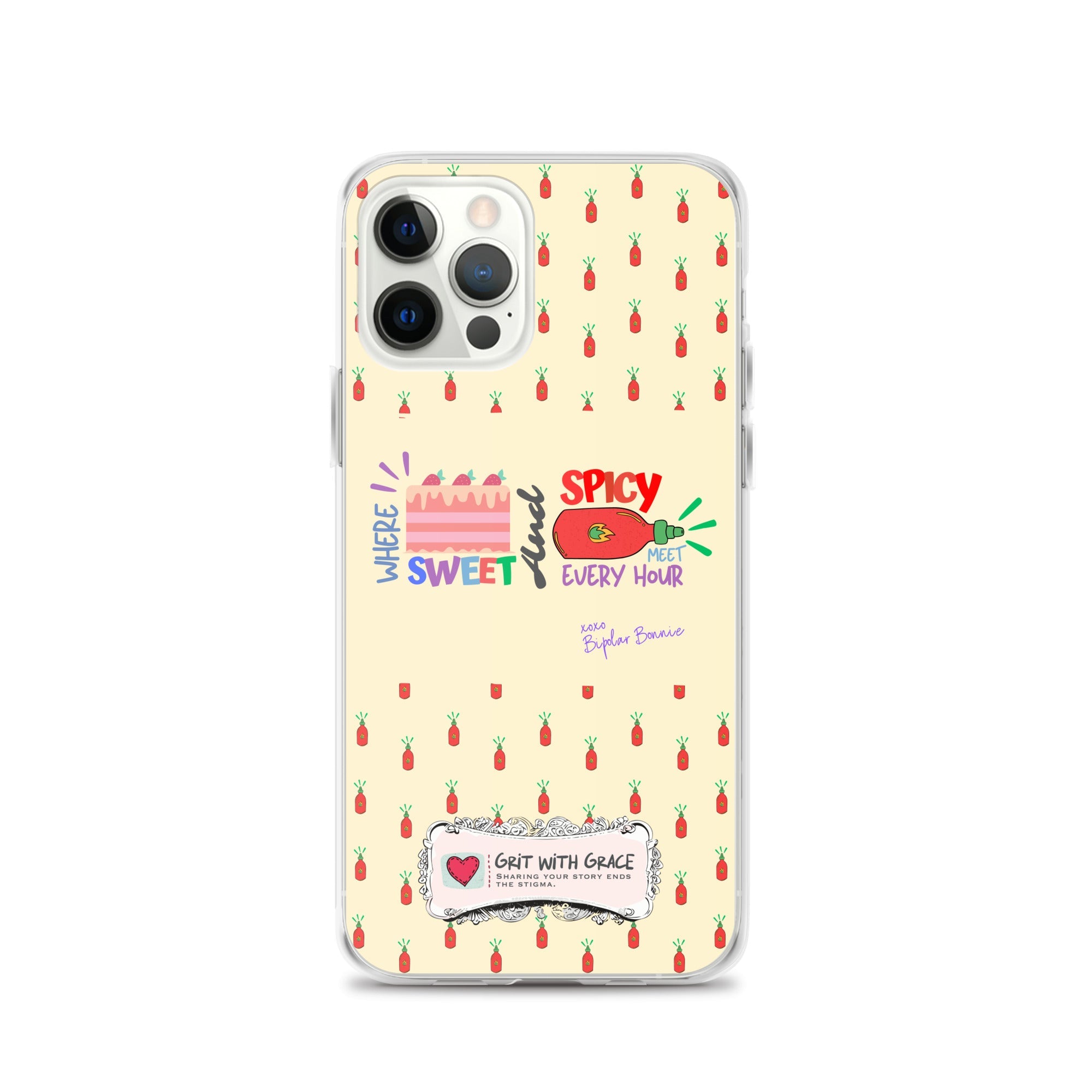 Bipolar Bonnie iPhone Clear Case
