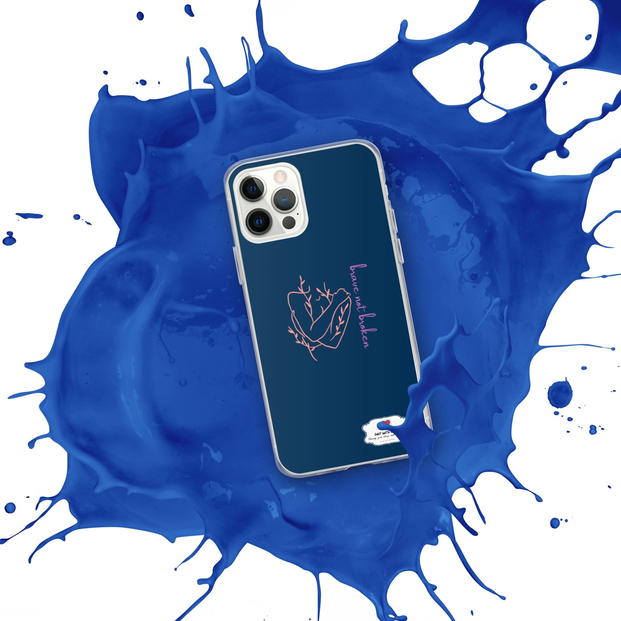 Grit with Grace Protective Clear iPhone Case