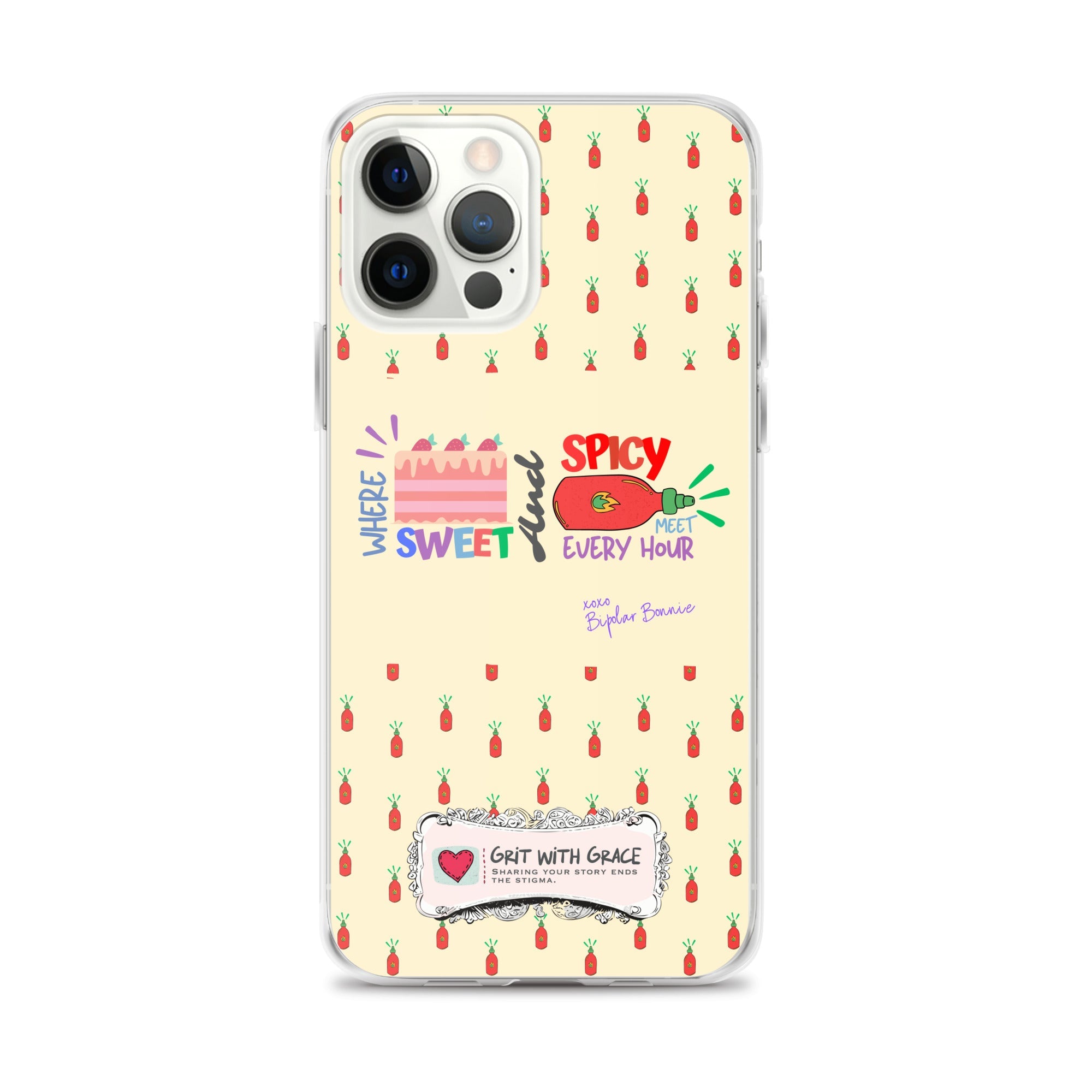 Bipolar Bonnie iPhone Clear Case