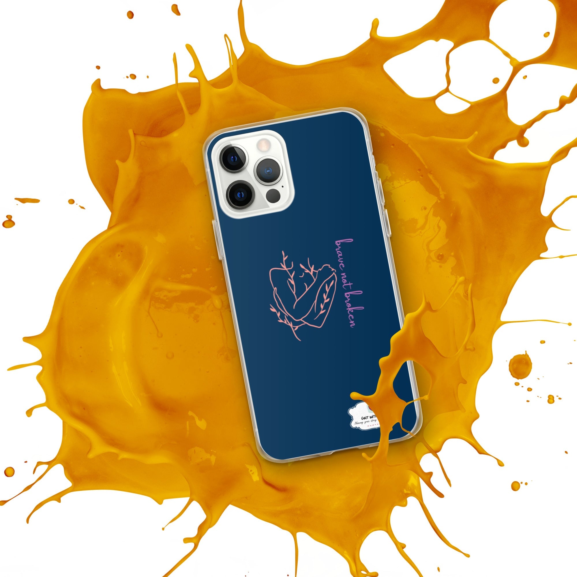 Grit with Grace Protective Clear iPhone Case