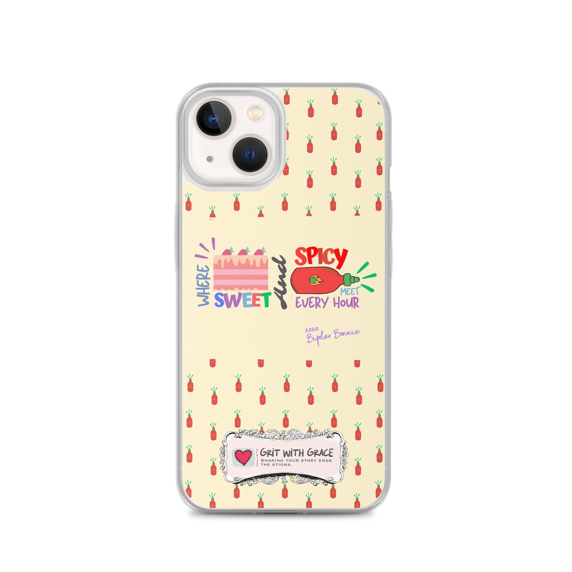 Bipolar Bonnie iPhone Clear Case