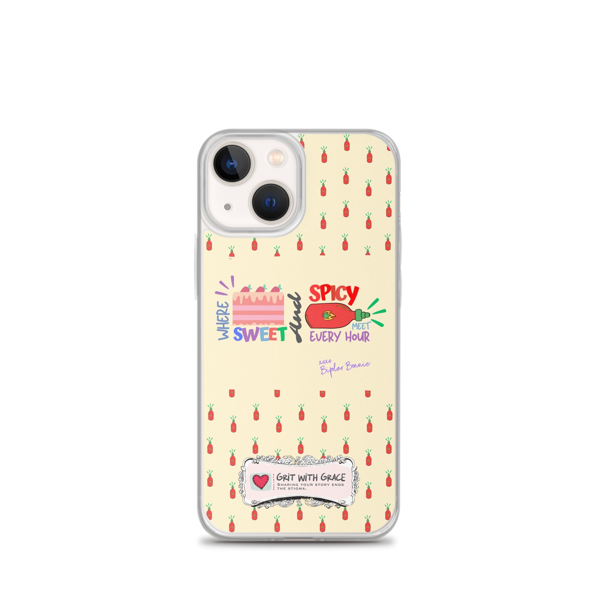 Bipolar Bonnie iPhone Clear Case