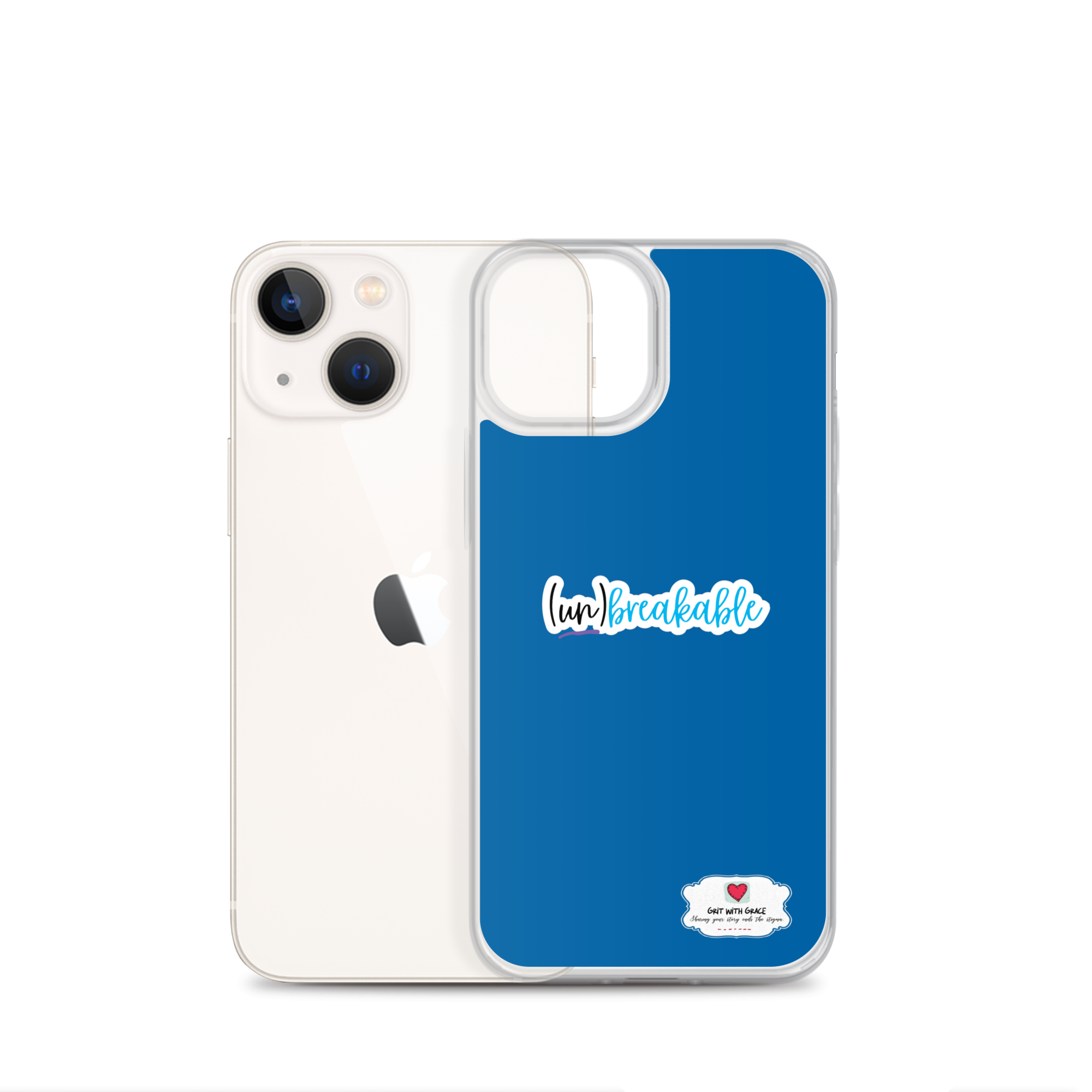 Grit with Grace Protective Clear iPhone Case