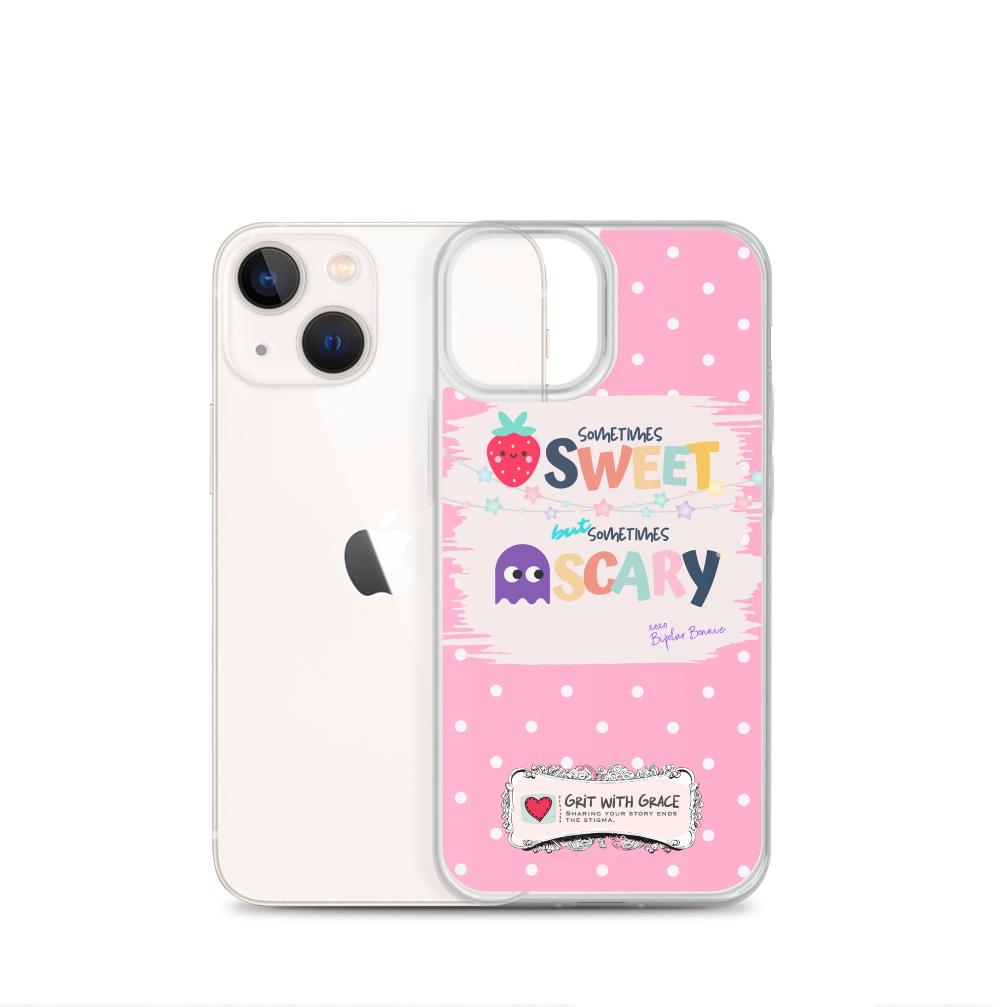 Bipolar Bonnie Series Clear Case for iPhone®