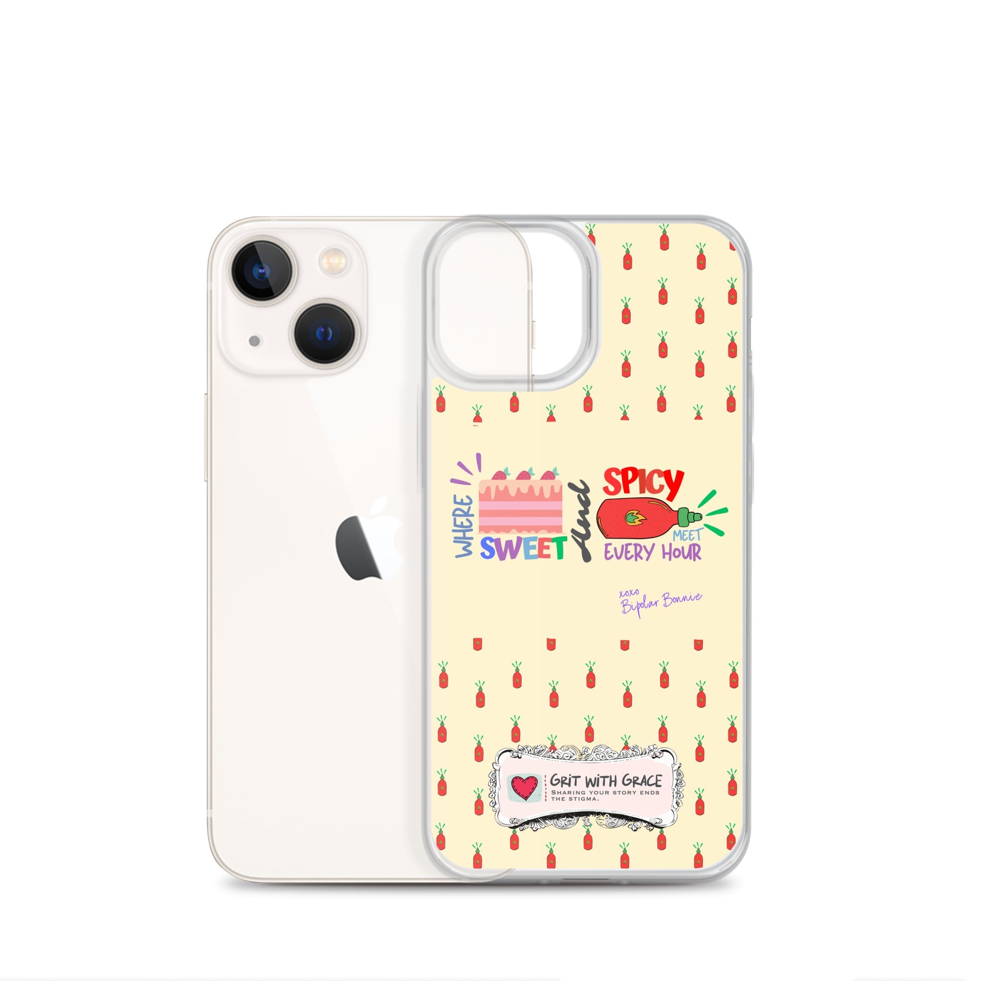 Bipolar Bonnie iPhone Clear Case