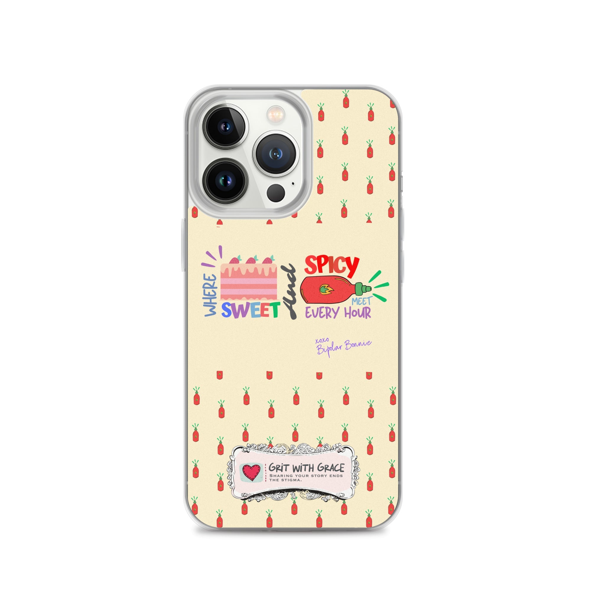 Bipolar Bonnie iPhone Clear Case