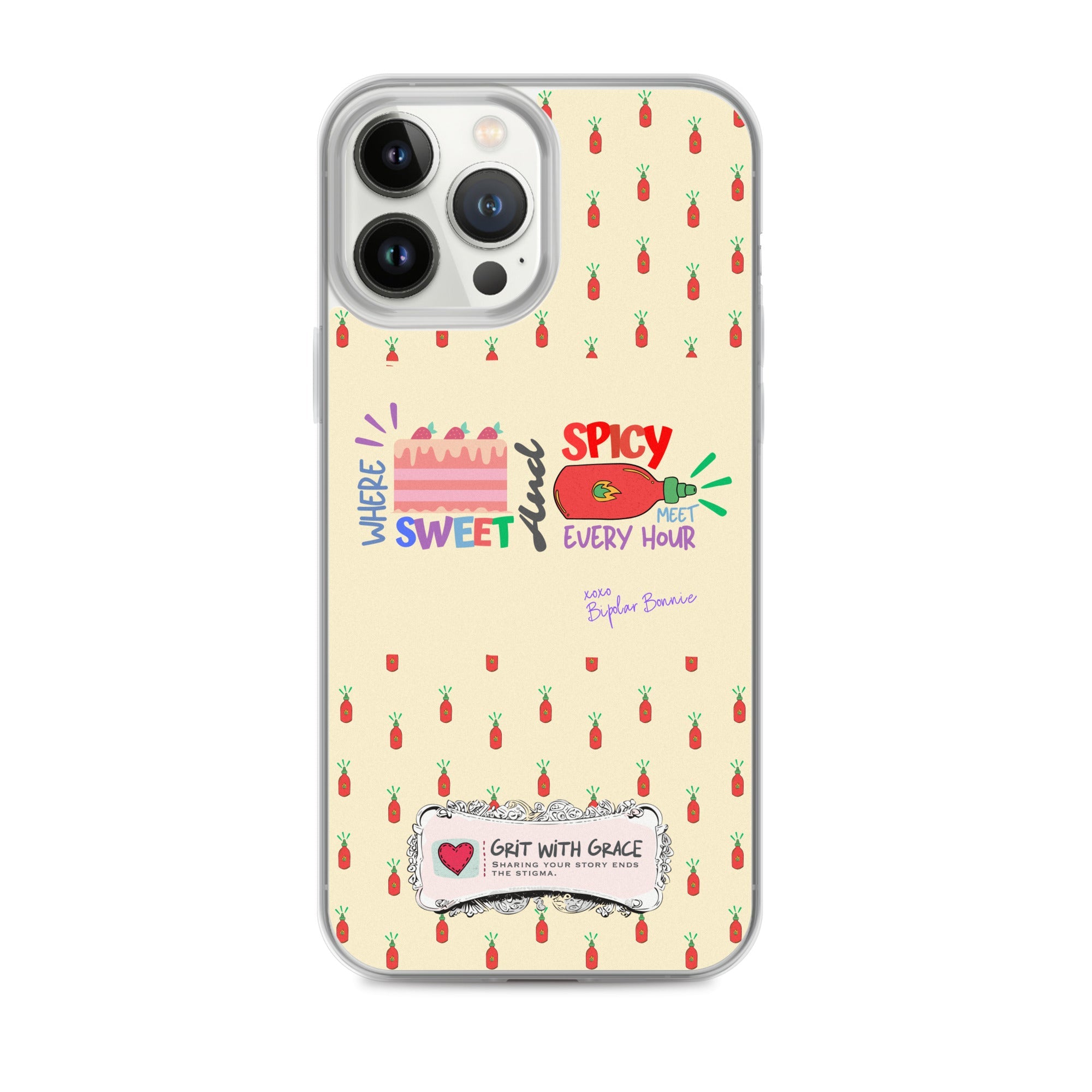 Bipolar Bonnie iPhone Clear Case