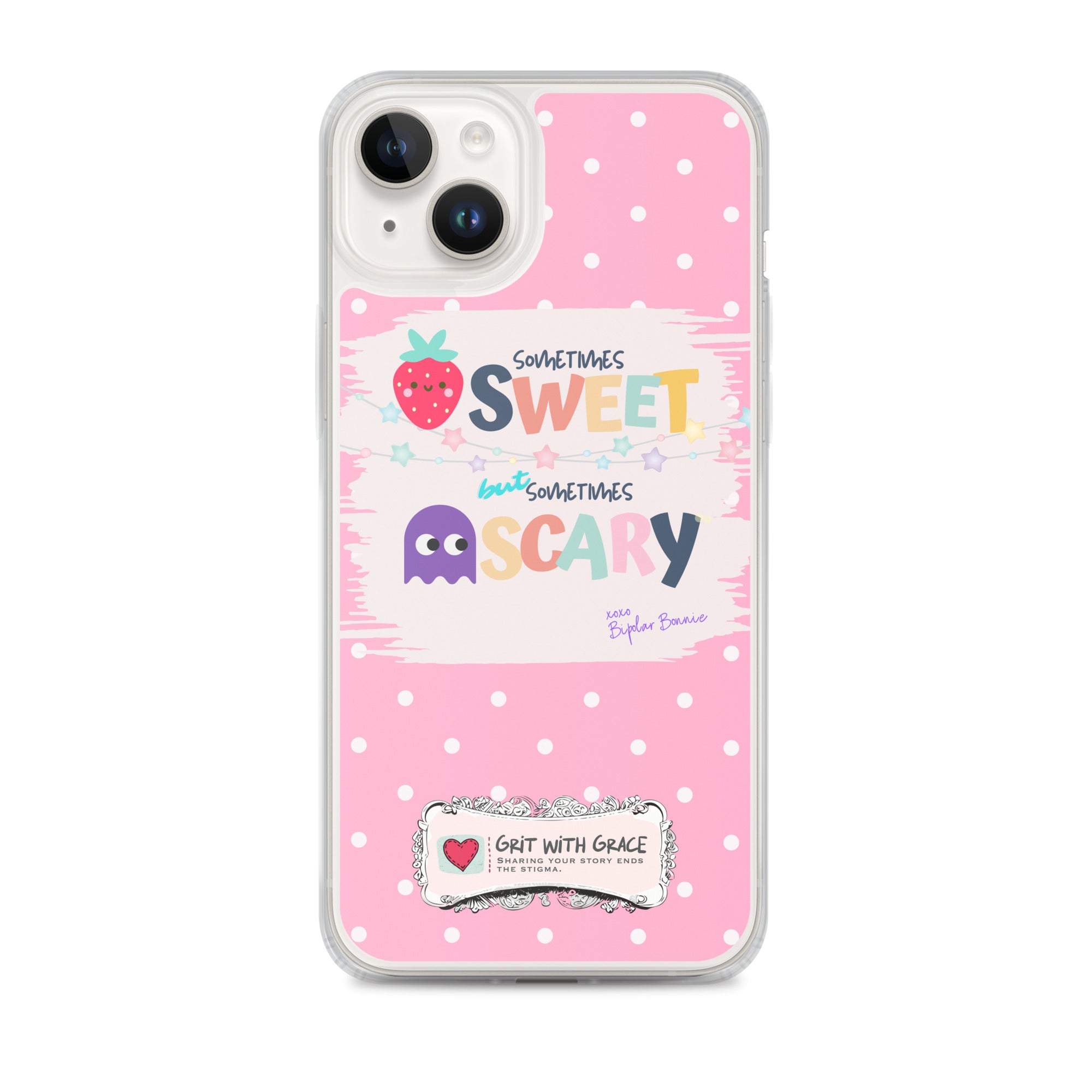 Bipolar Bonnie Series Clear Case for iPhone®