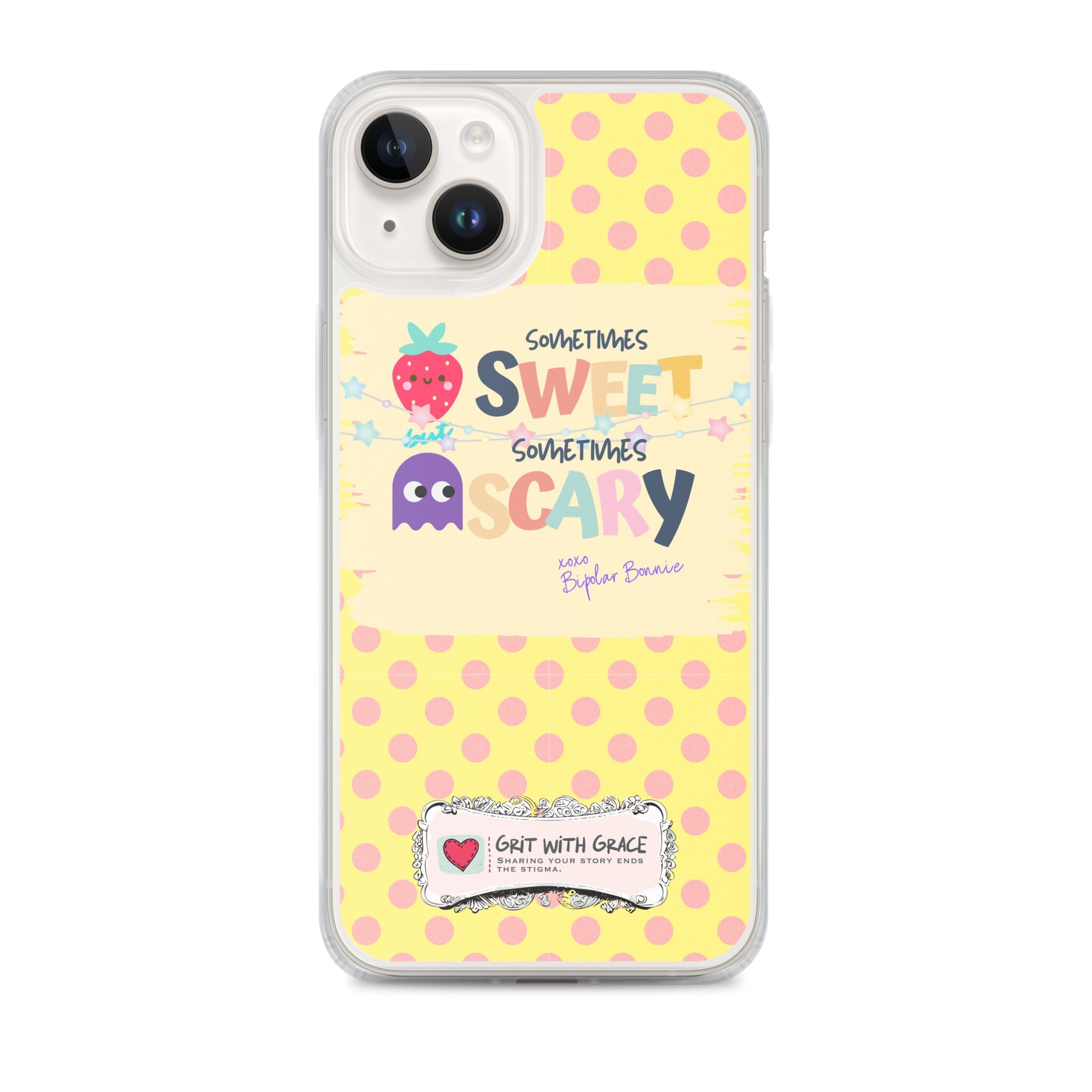 Bipolar Bonnie iPhone Clear Case