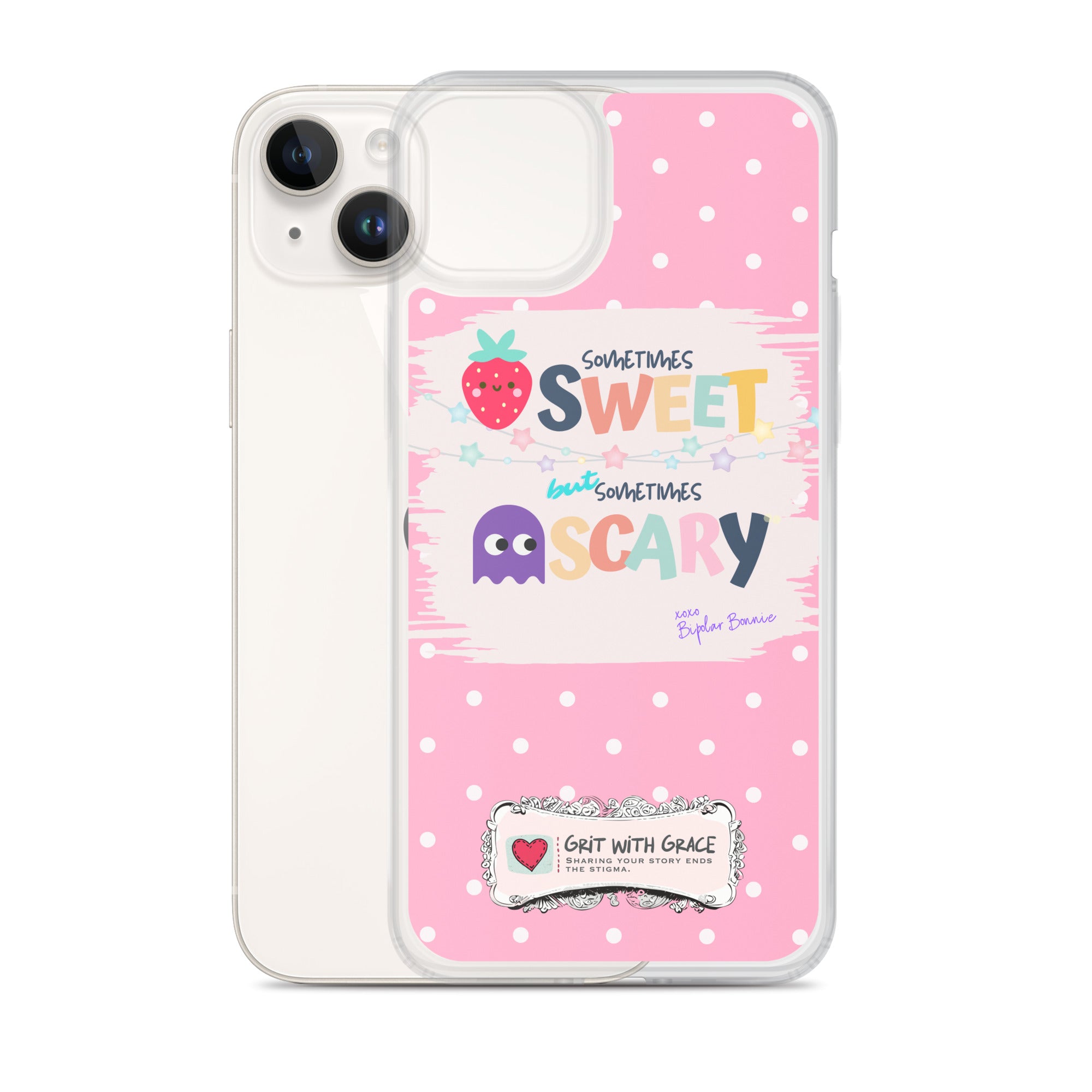 Bipolar Bonnie Series Clear Case for iPhone®
