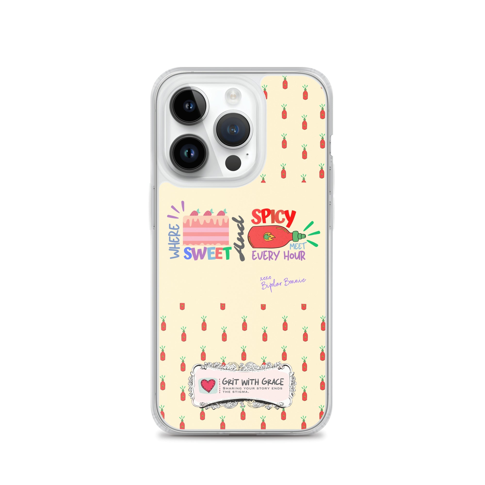 Bipolar Bonnie iPhone Clear Case