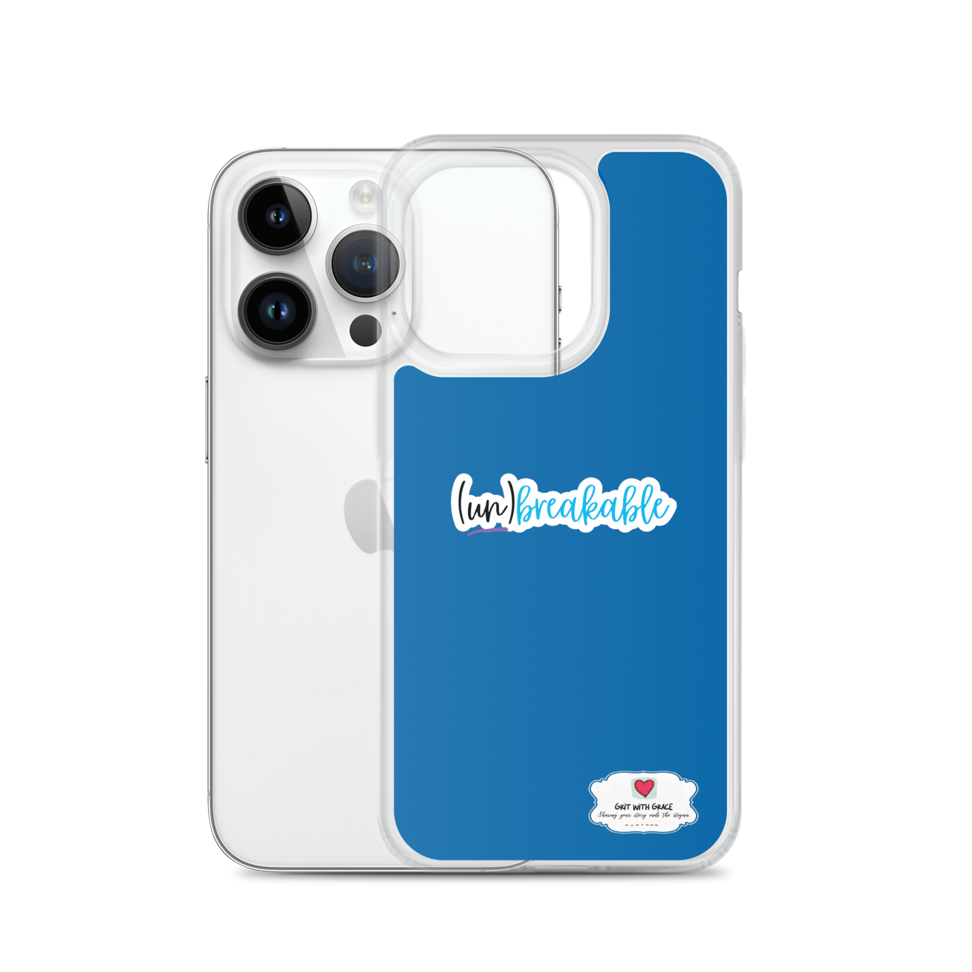 Grit with Grace Protective Clear iPhone Case